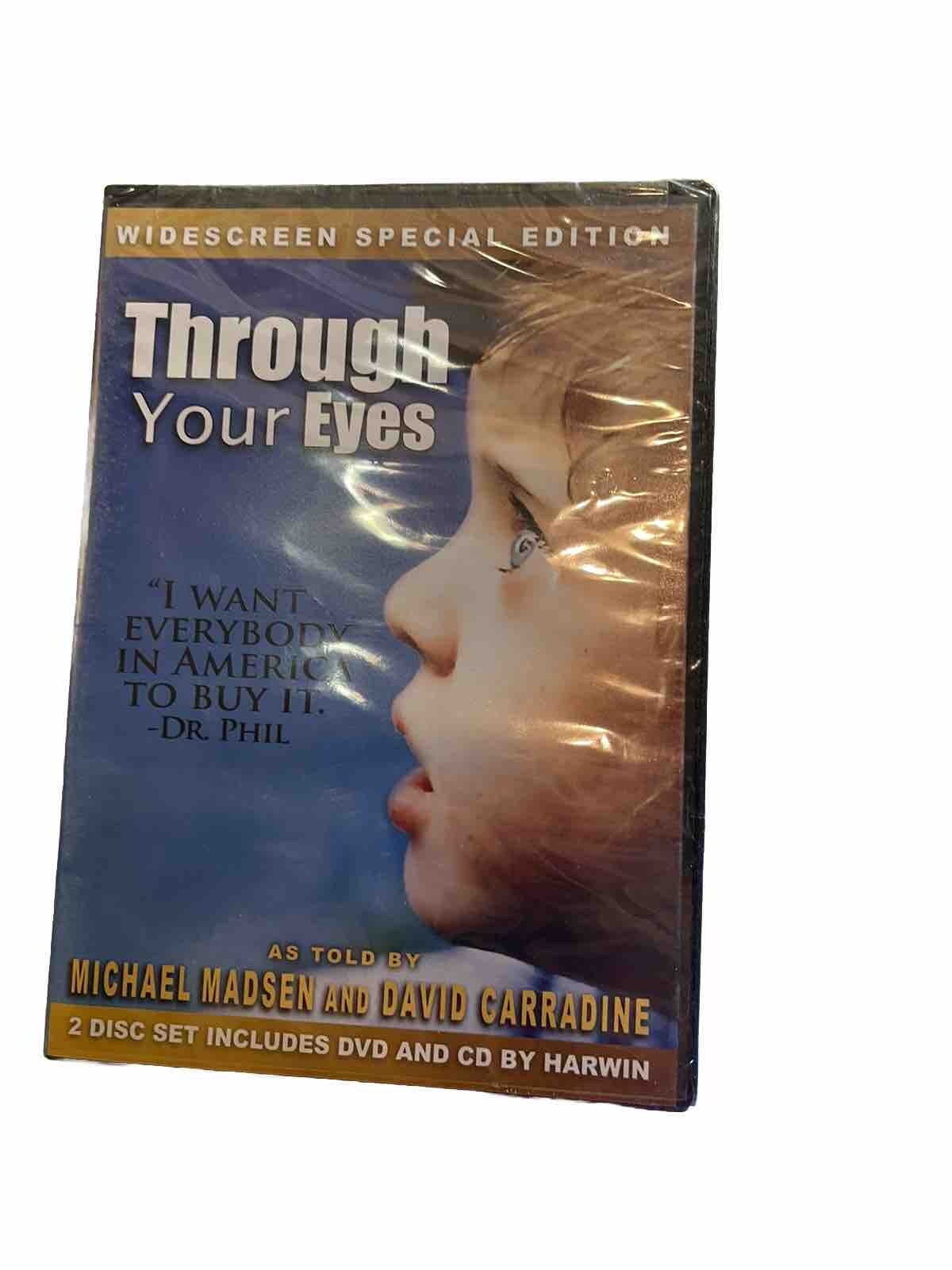 Through Your Eyes (DVD/CD, 2-Disc Widescreen Special Edition) NEW Sealed