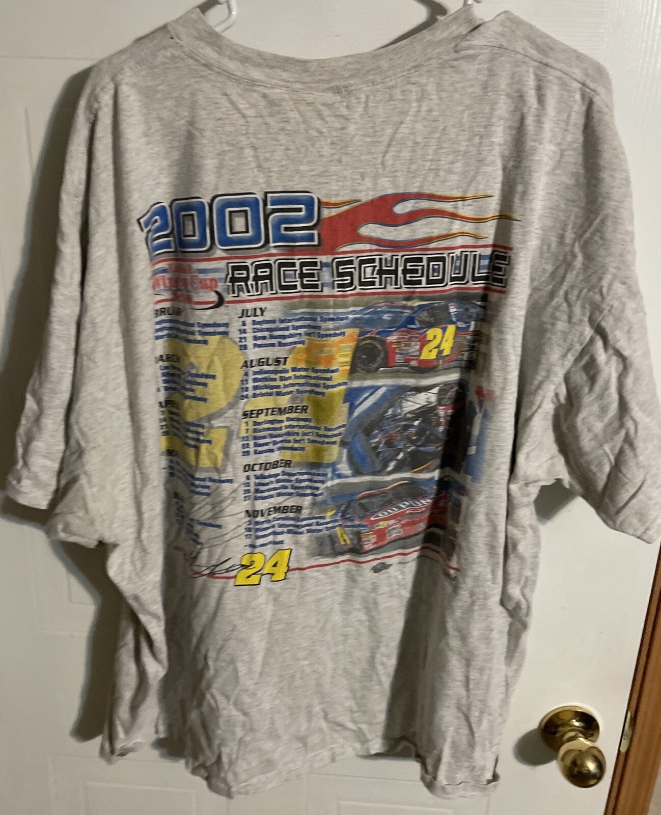 Vintage Competitors View Jeff Gordon T Shirt 2002 3XL
