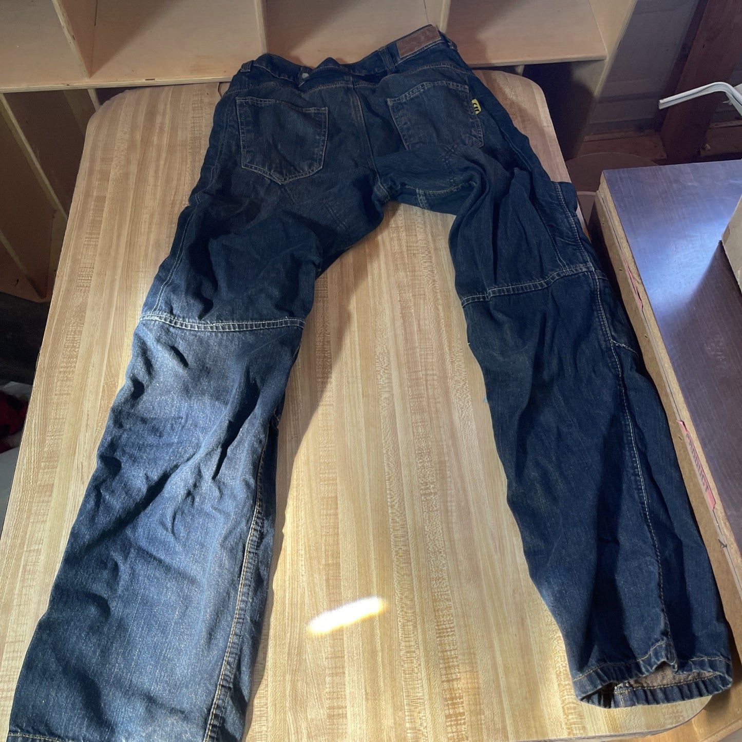bilt iron workers jeans Double Knee Built In Knee Pads 32x32