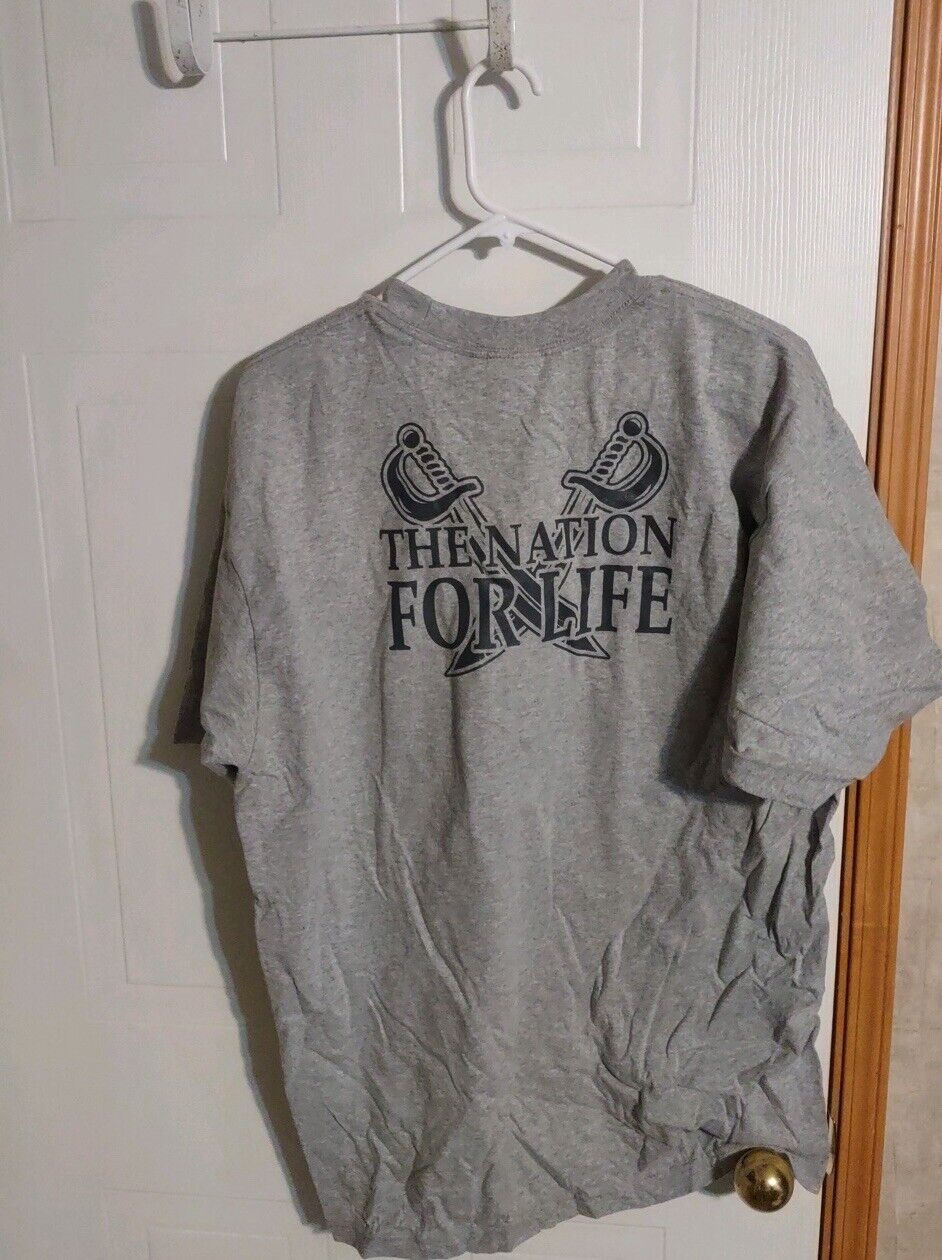 Silver & Black Loyalty T shirt XL