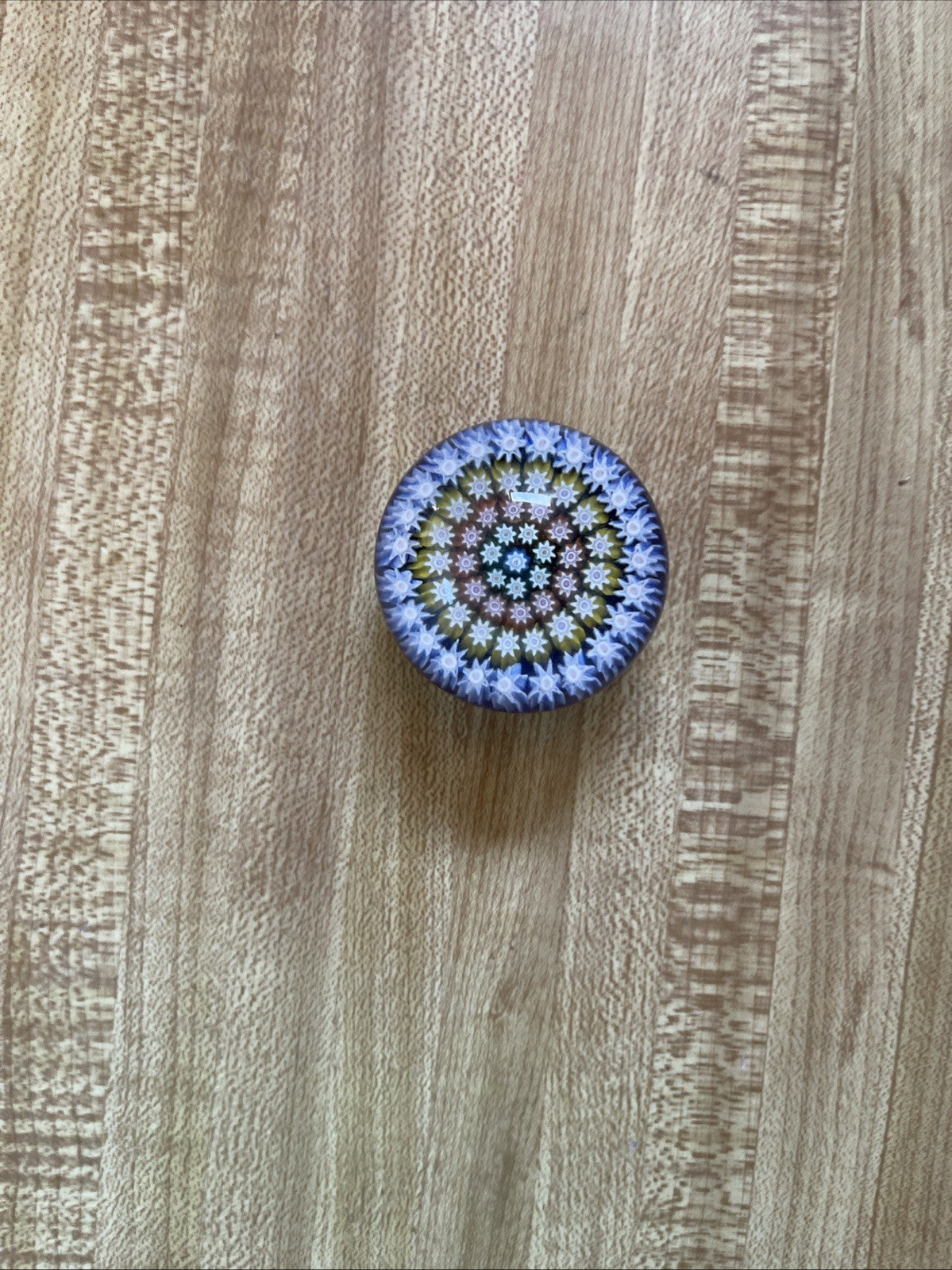 Vintage Perthshire Glass Paperweight