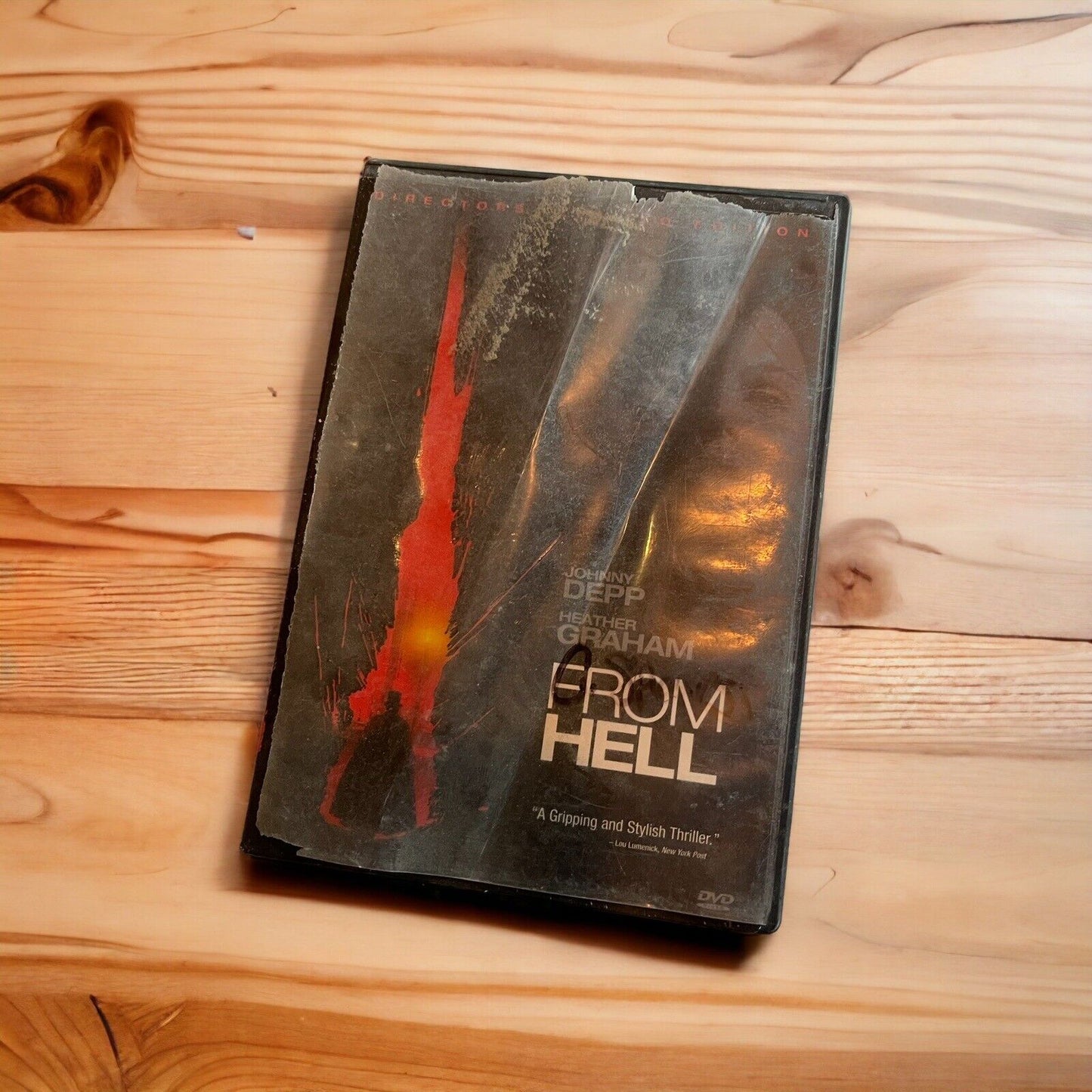 From Hell (DVD, 2002, 2-Disc Set, Limited Edition) Broken Case