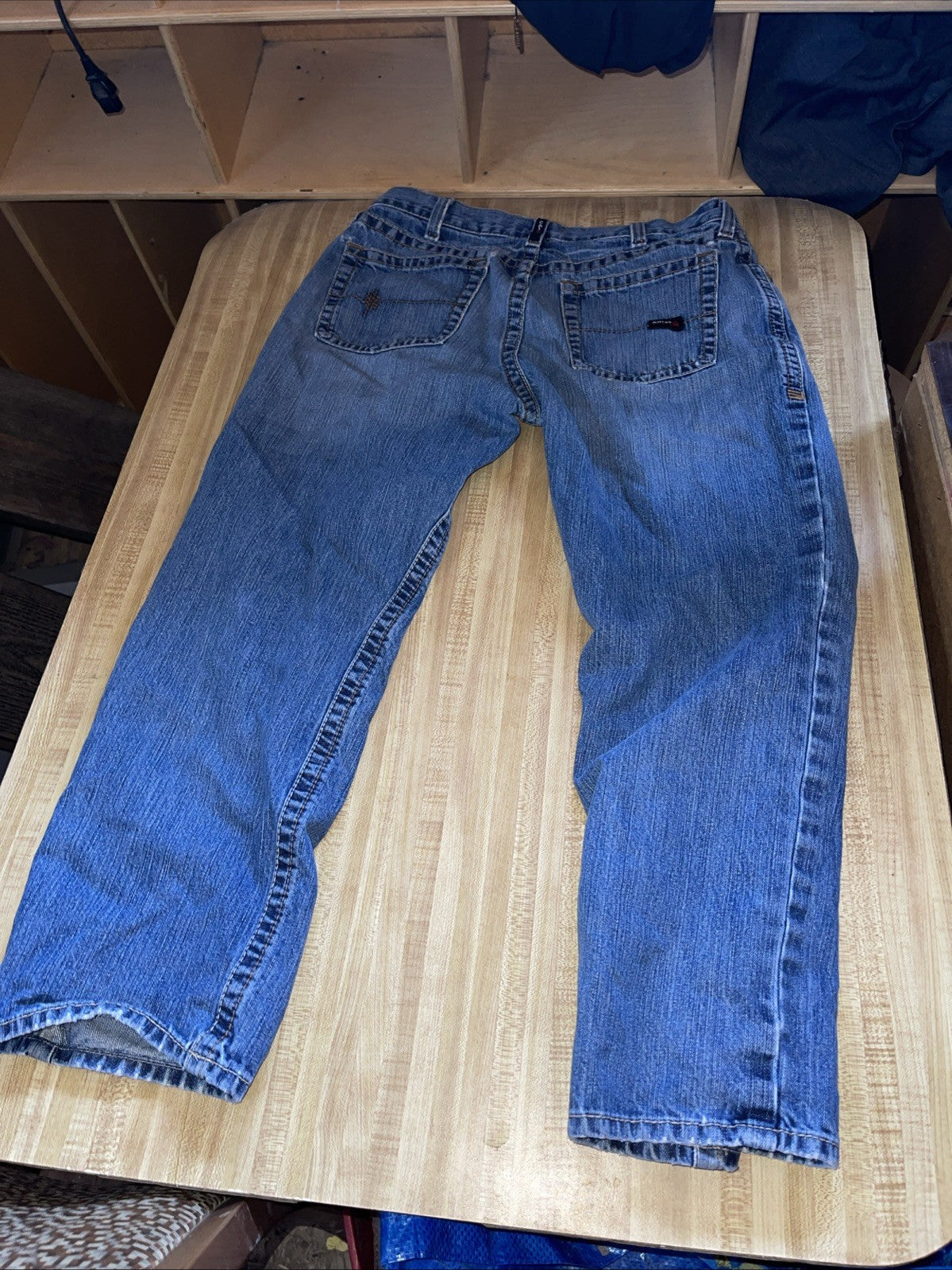 ariat fr m3 loose straight jeans 34/30