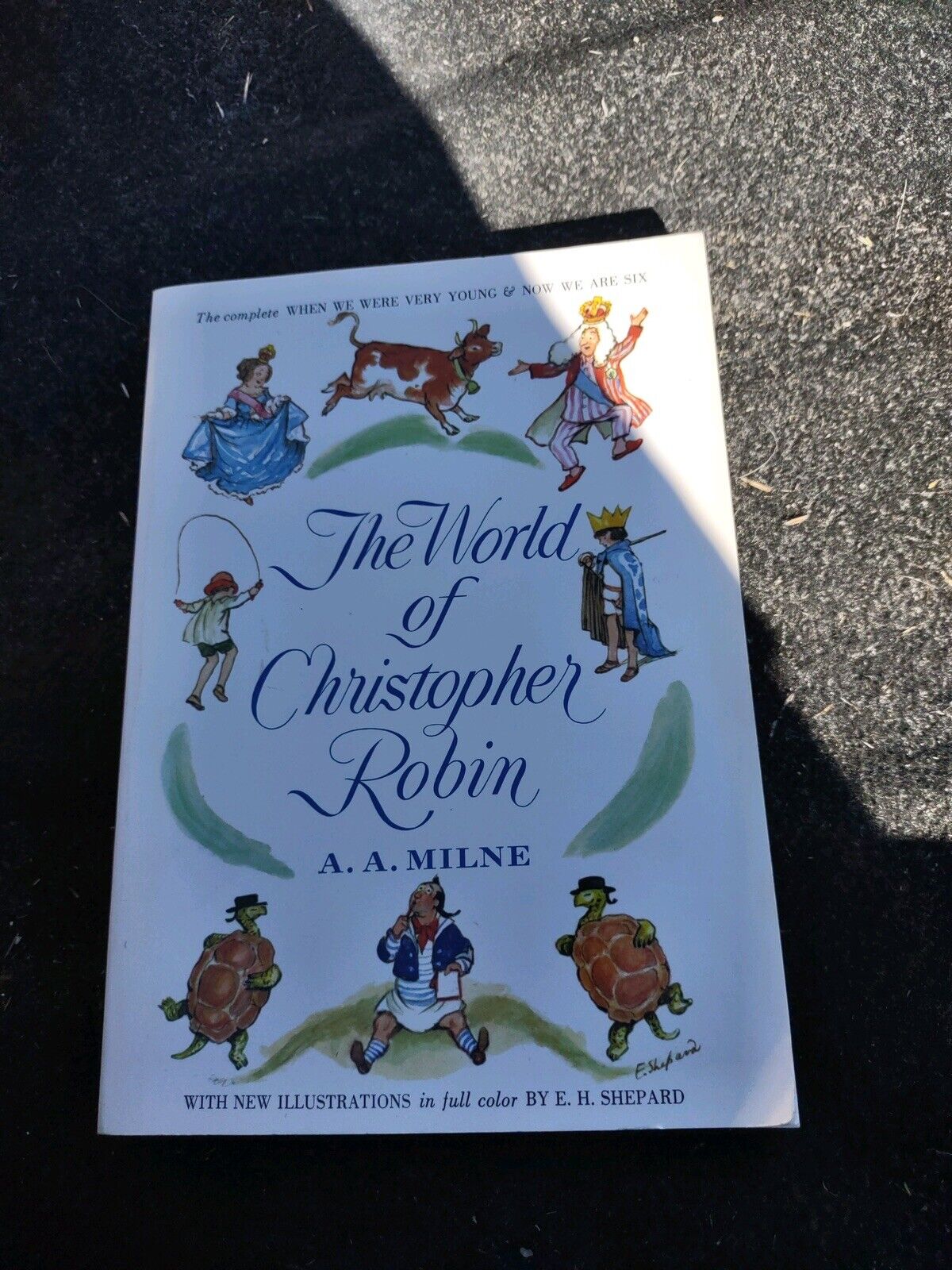 THE WORLD OF CHRISTOPHER ROBIN AA MILNE HARDCOVER