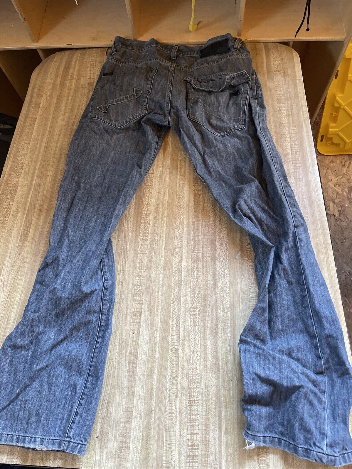 Raw Trashed And Thrashed Denim Jeans 32x30