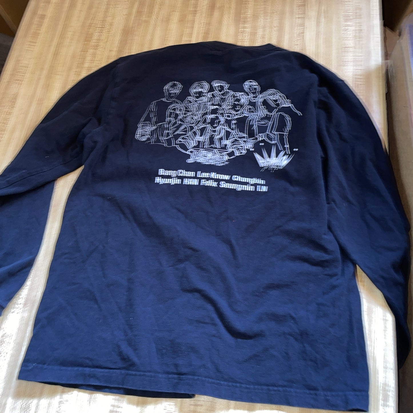 Stray Kids All In Long Sleeve T Shirt Large