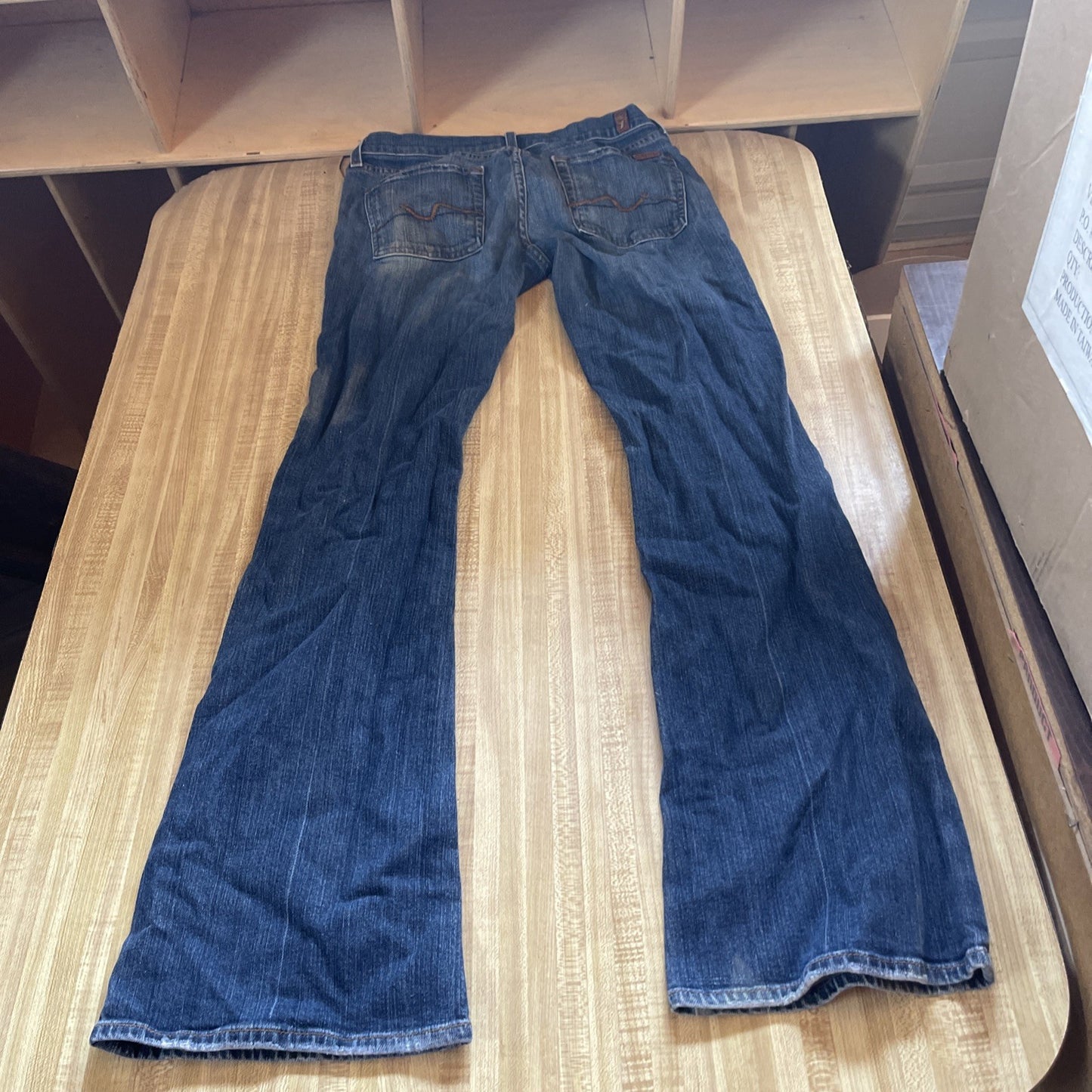 7 For All Mankind Flare Jeans 28