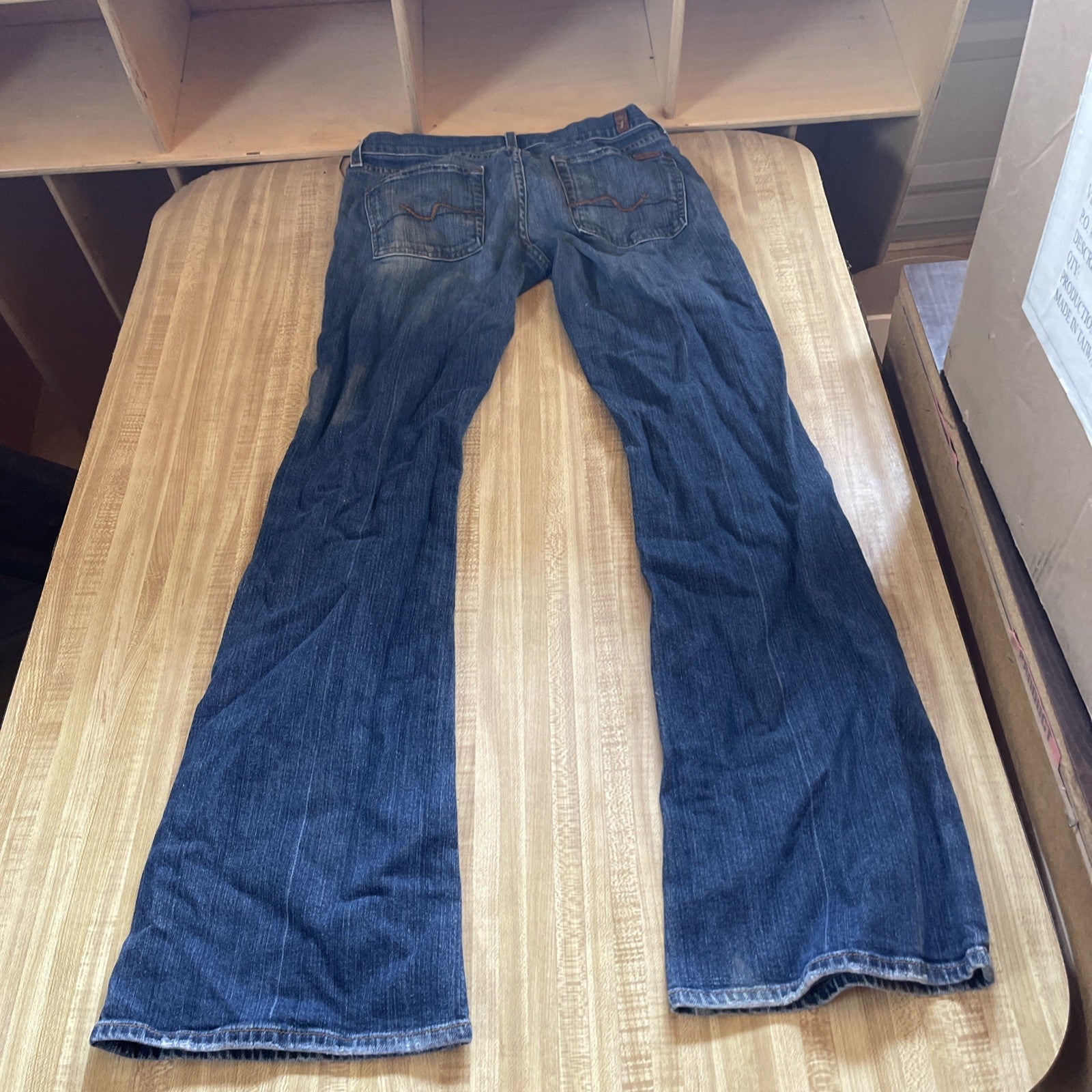 7 For All Mankind Flare Jeans 28