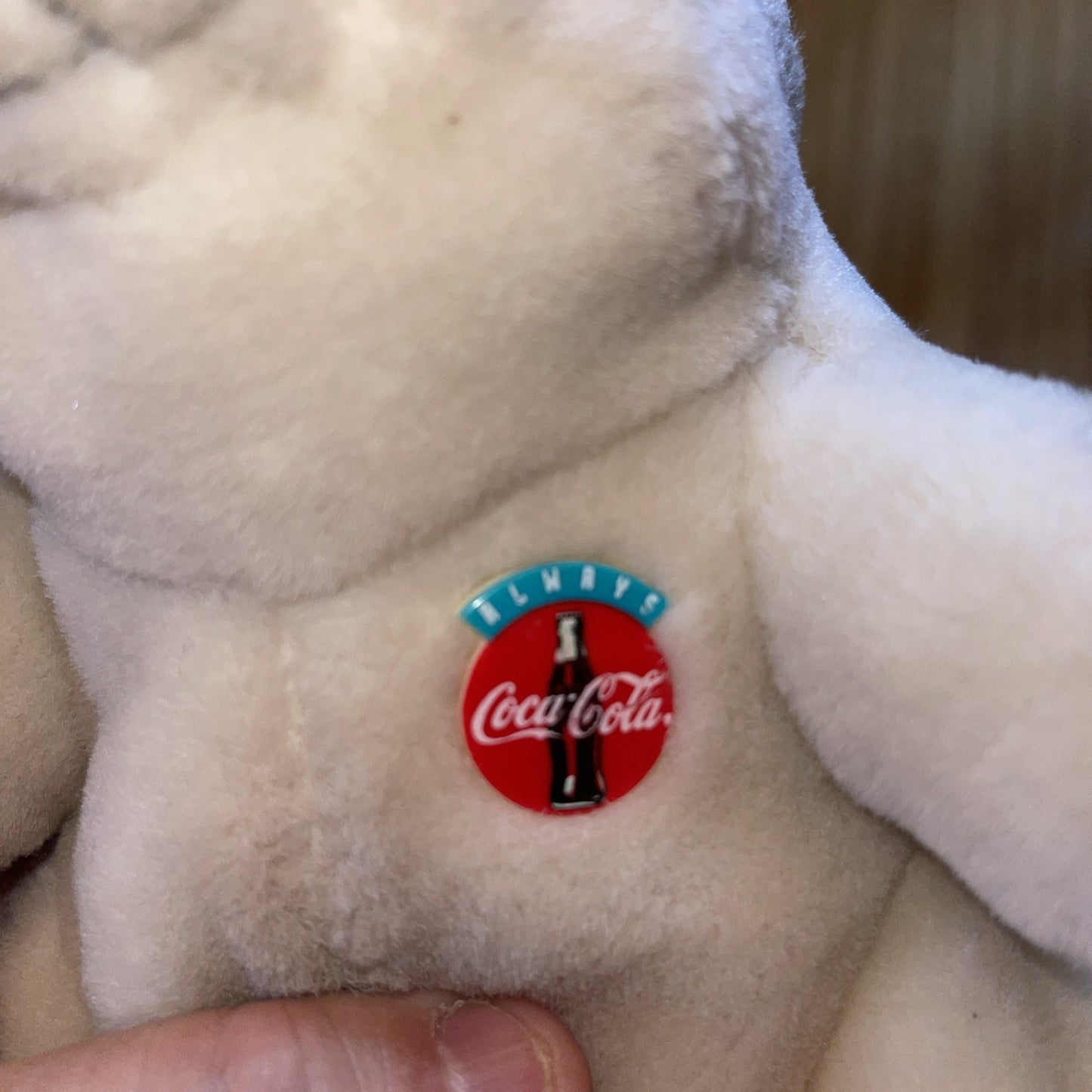 Coca Cola Plush Bear