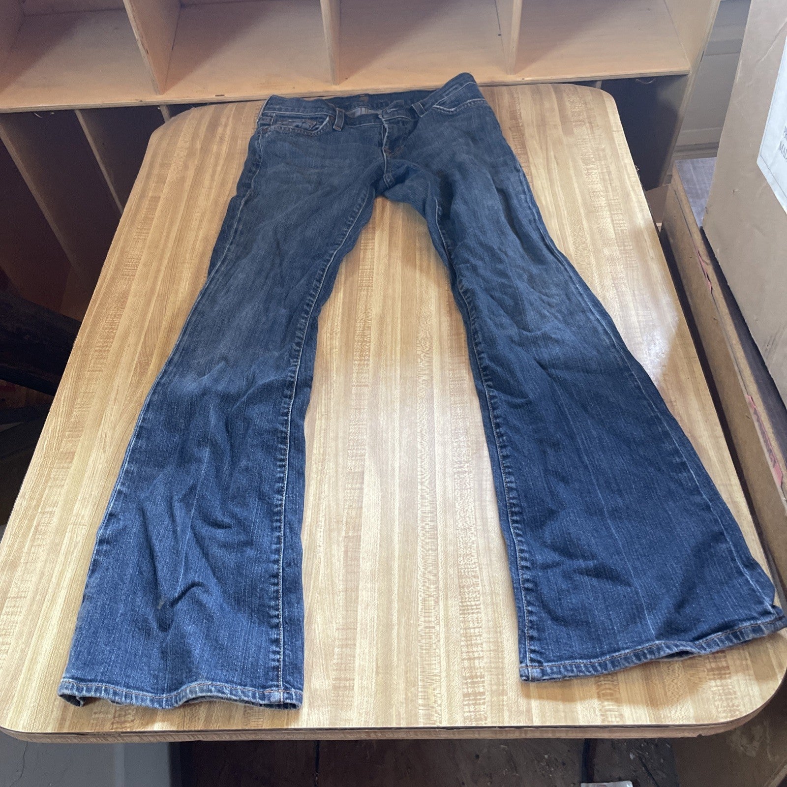 7 For All Mankind Flare Jeans 28