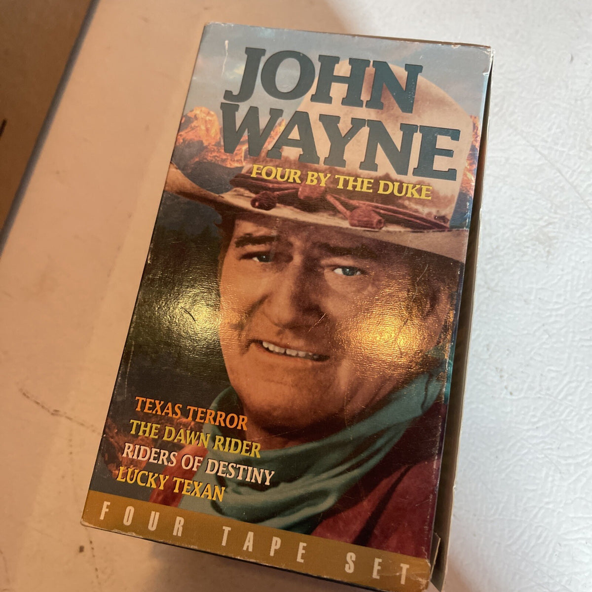 John Wayne – Four By The Duke - 4 VHS Box Set