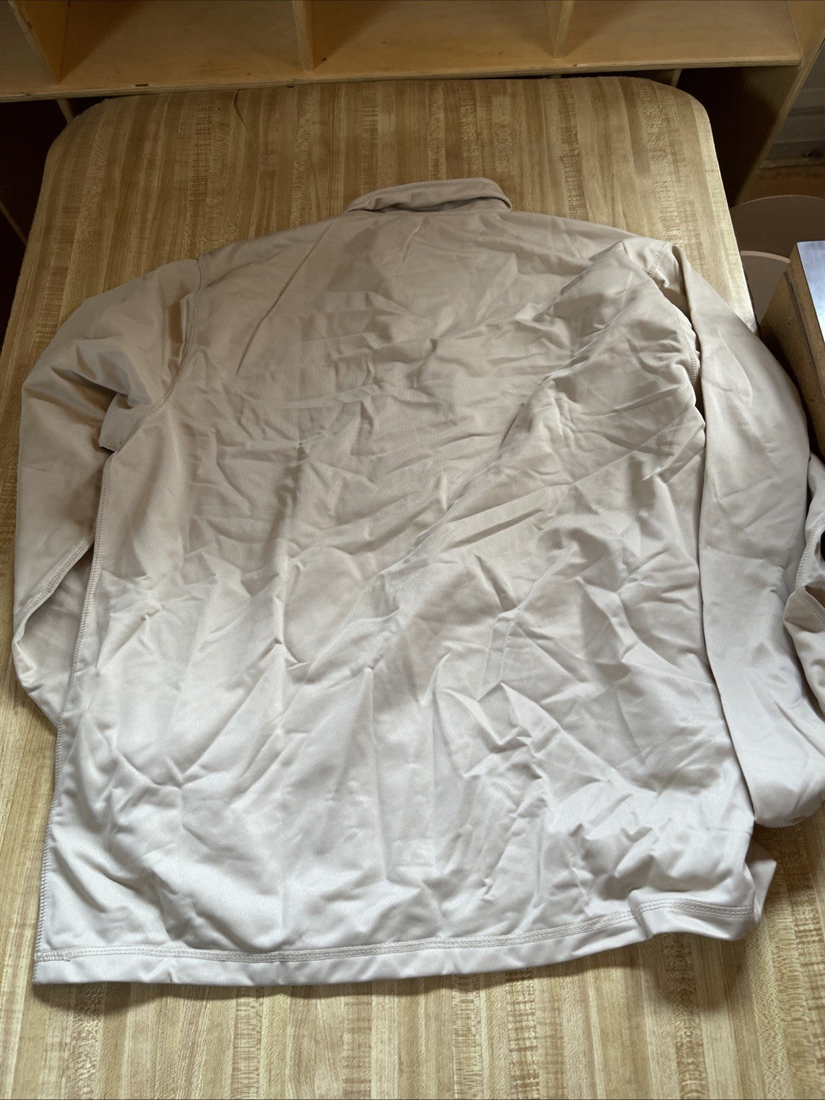 Military Sleep Shirt Large Half Zip