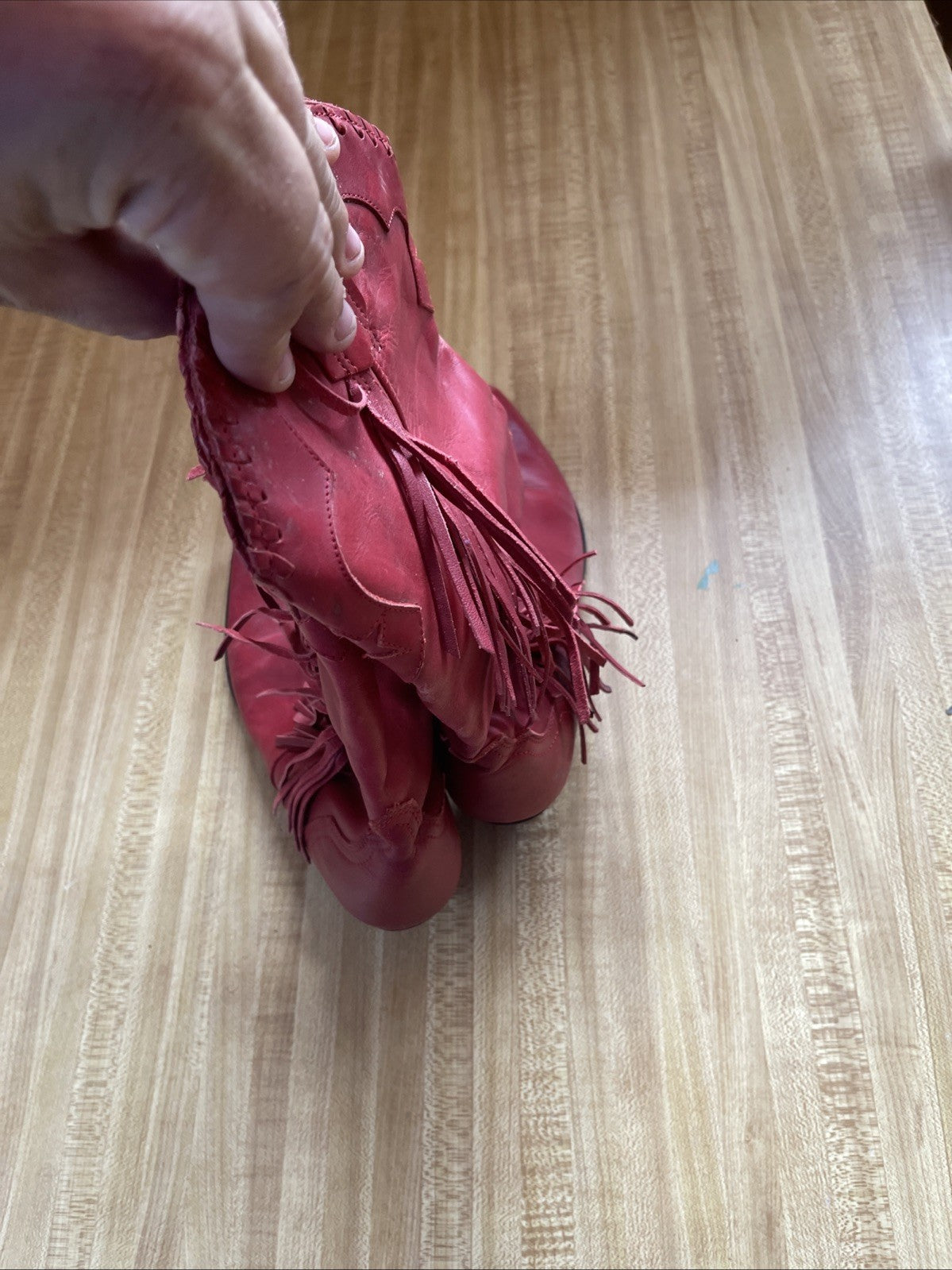 acme vintage cowgirl boots 6