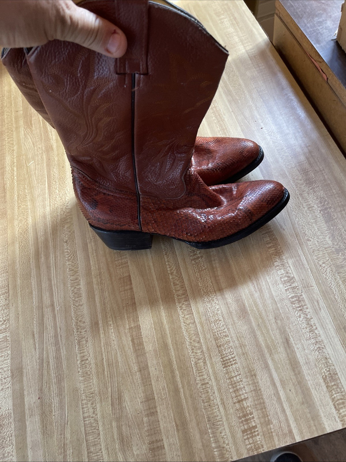 African Boots Brand Cowboy Boots 9