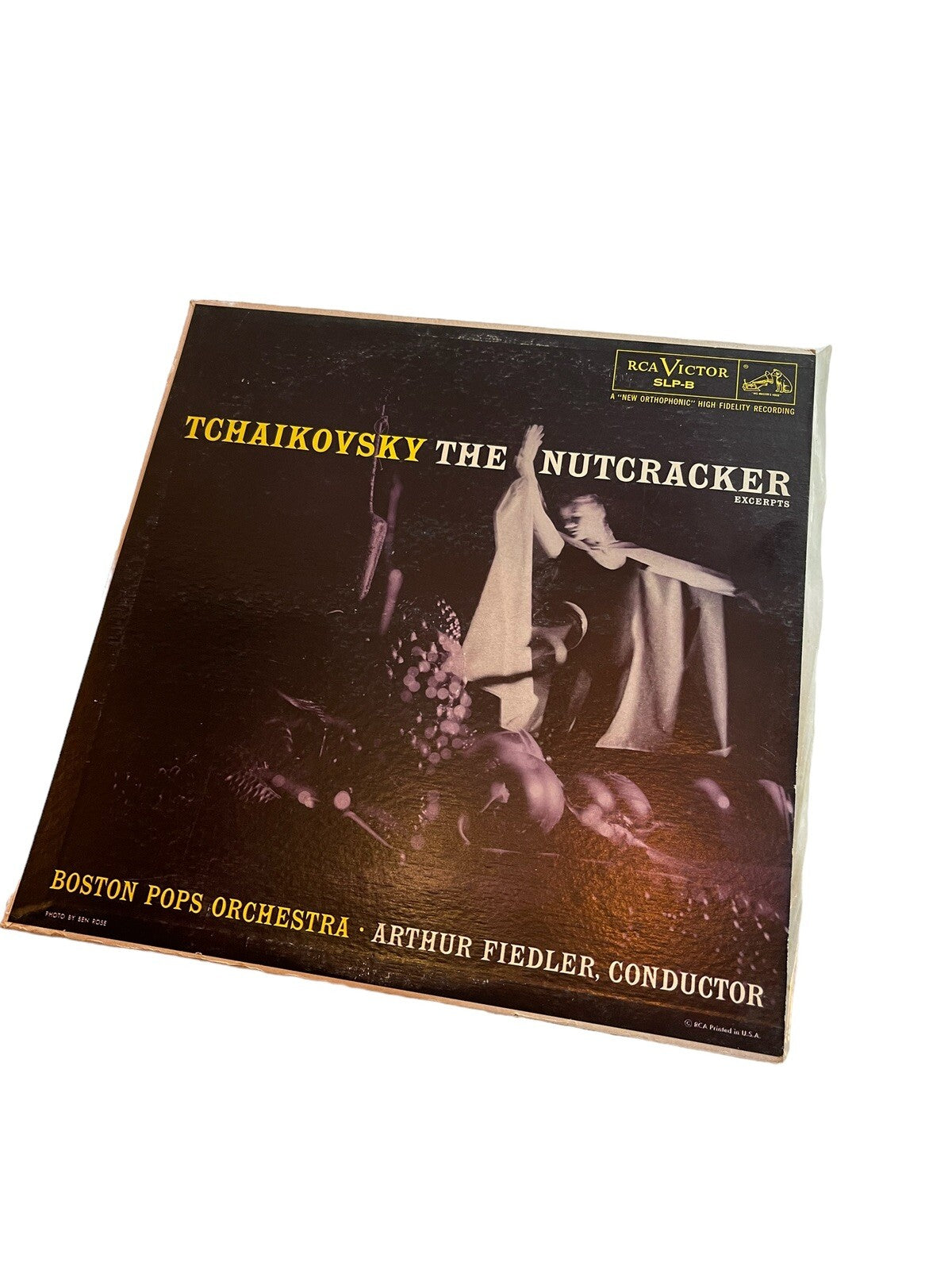 BOSTON POPS ARTHUR FIEDLER: The Nutcracker Tchaikovsky RCA SLP-B 1956