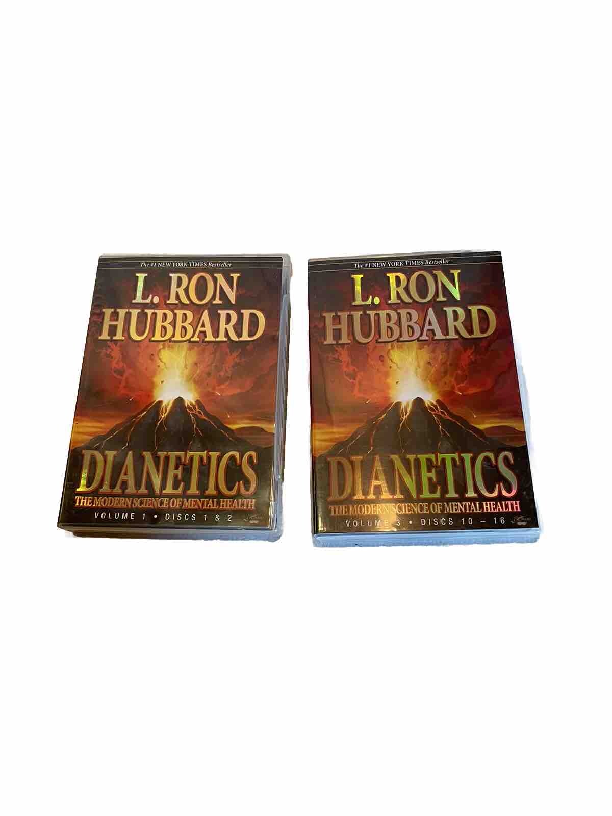 l ron hubbard dianetics Vol 1&3