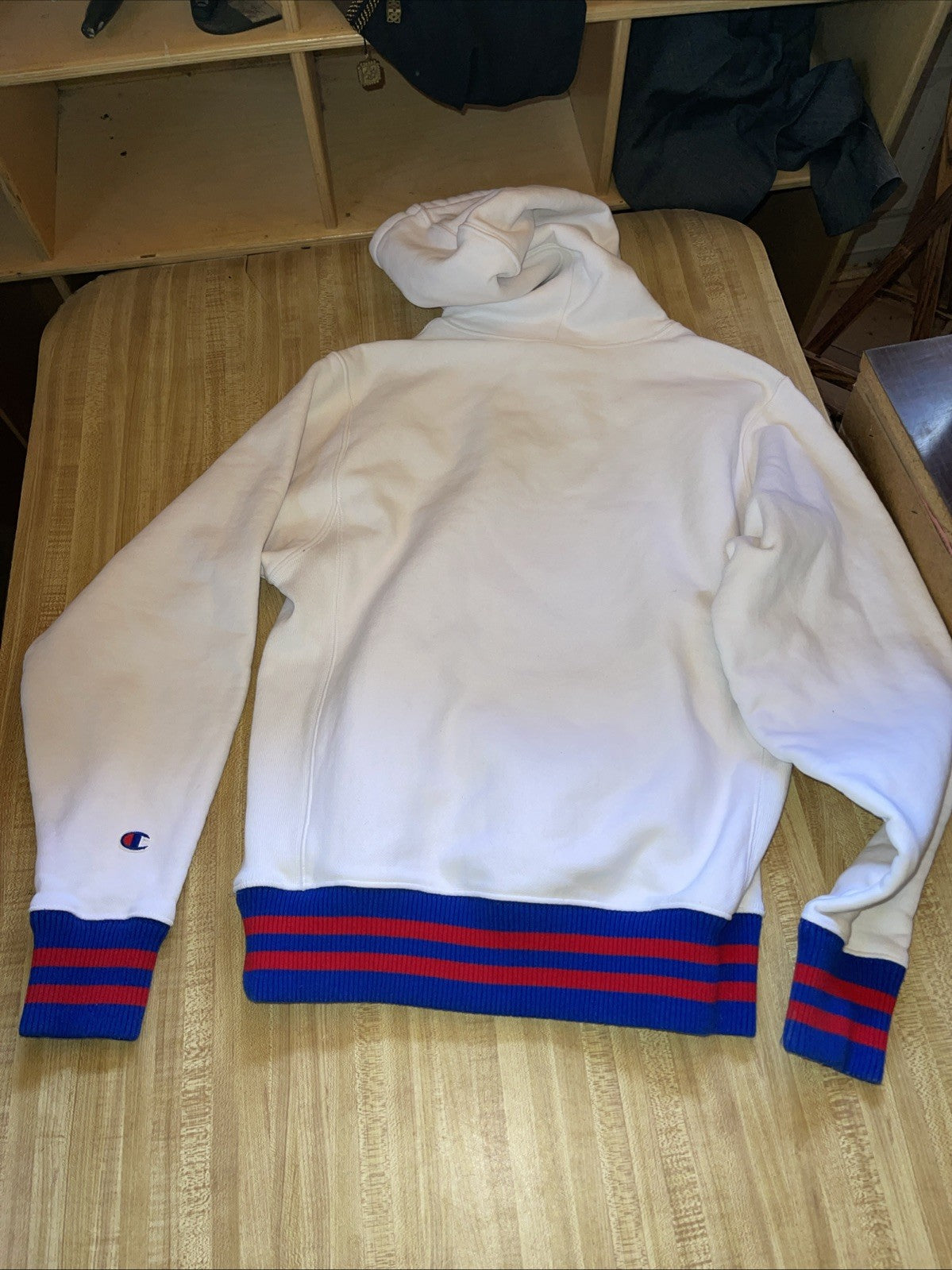 champion reverse weave hoodie Small