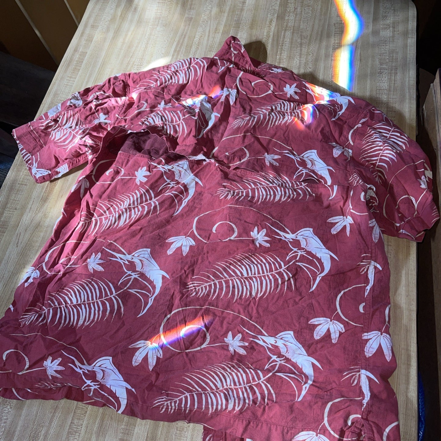 Reel Legends Vented Hawaiian Shirt XL