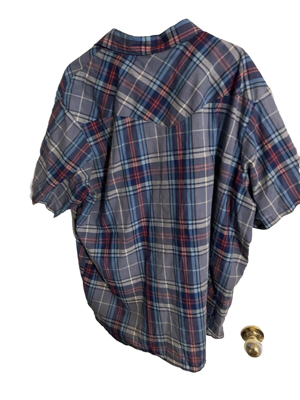 Wrangler Short Sleeve Pearl Snap 2XL Big Man