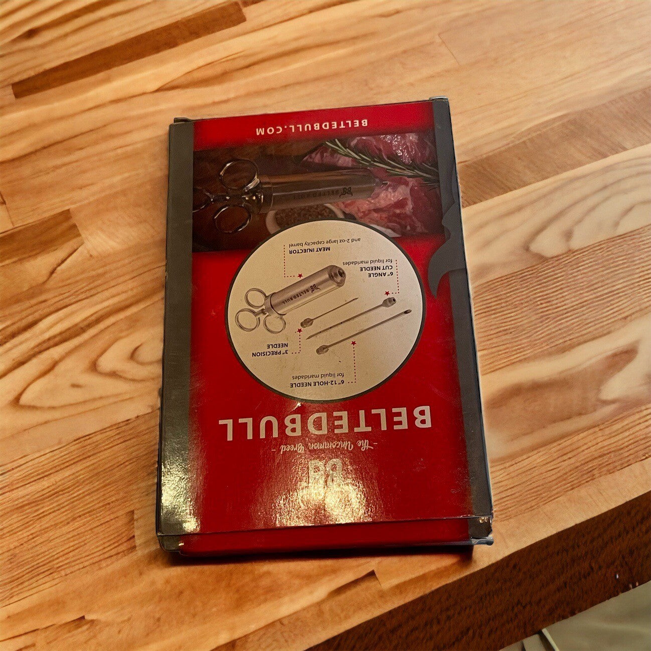 Belted Bull Meat Injector