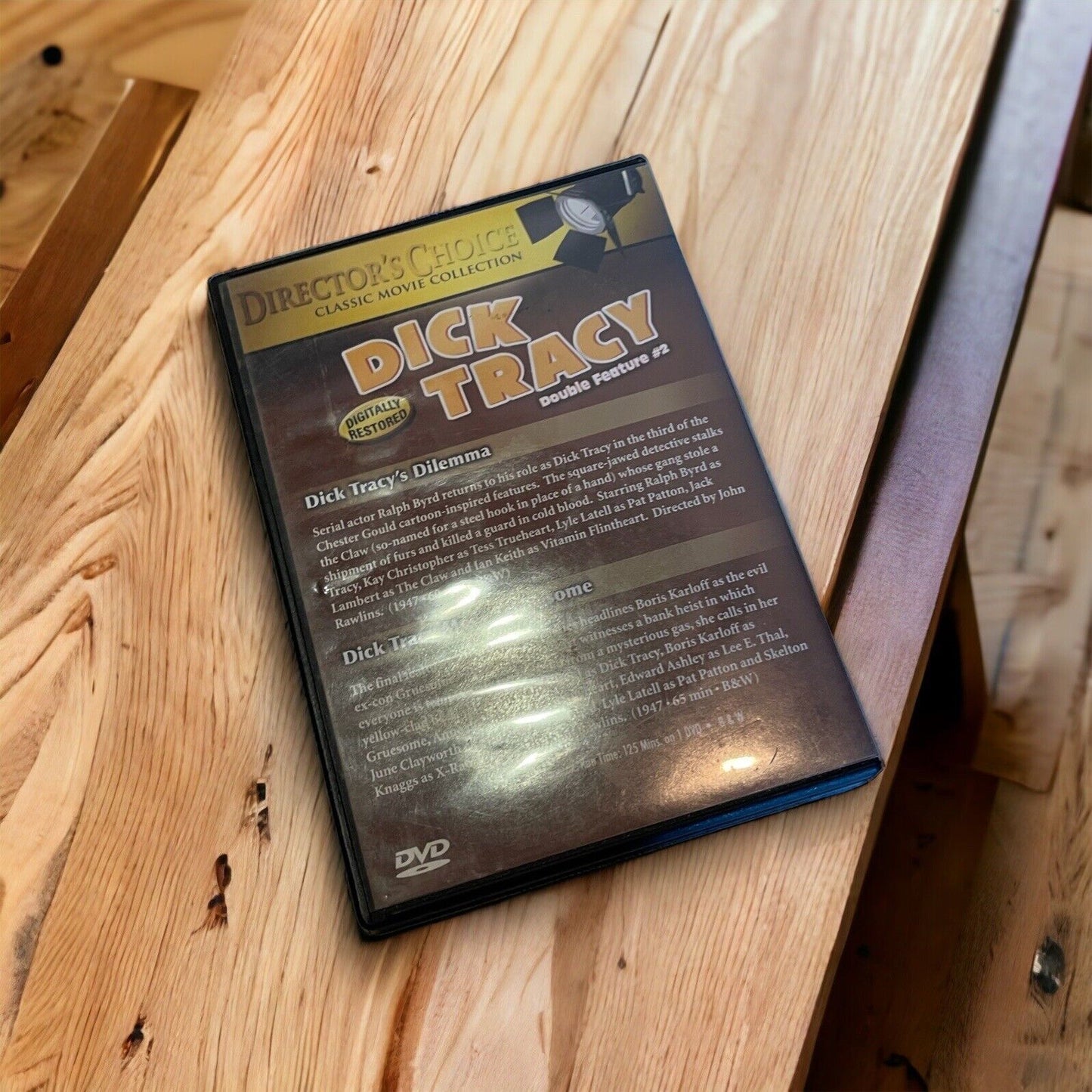 Dick Tracy Double Feature #2 DVD Directors Choice FAST SHIPPING!