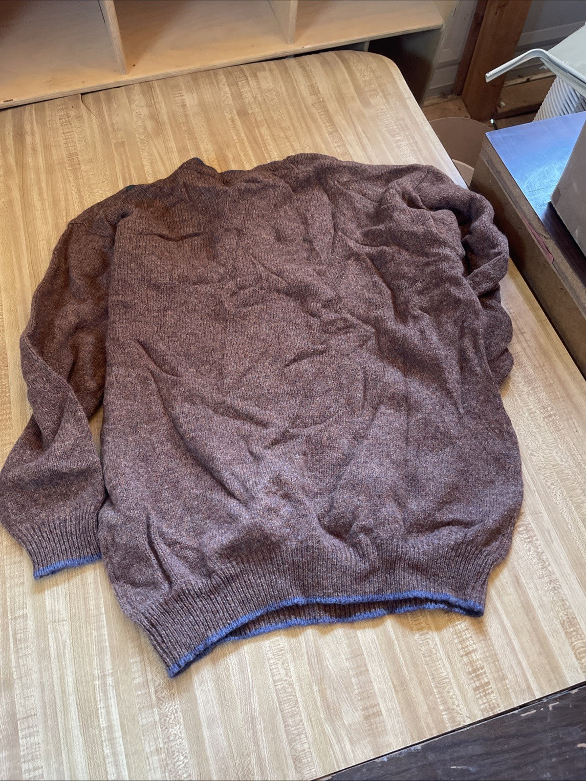 Vintage Country Trader Shetland Sweater Large