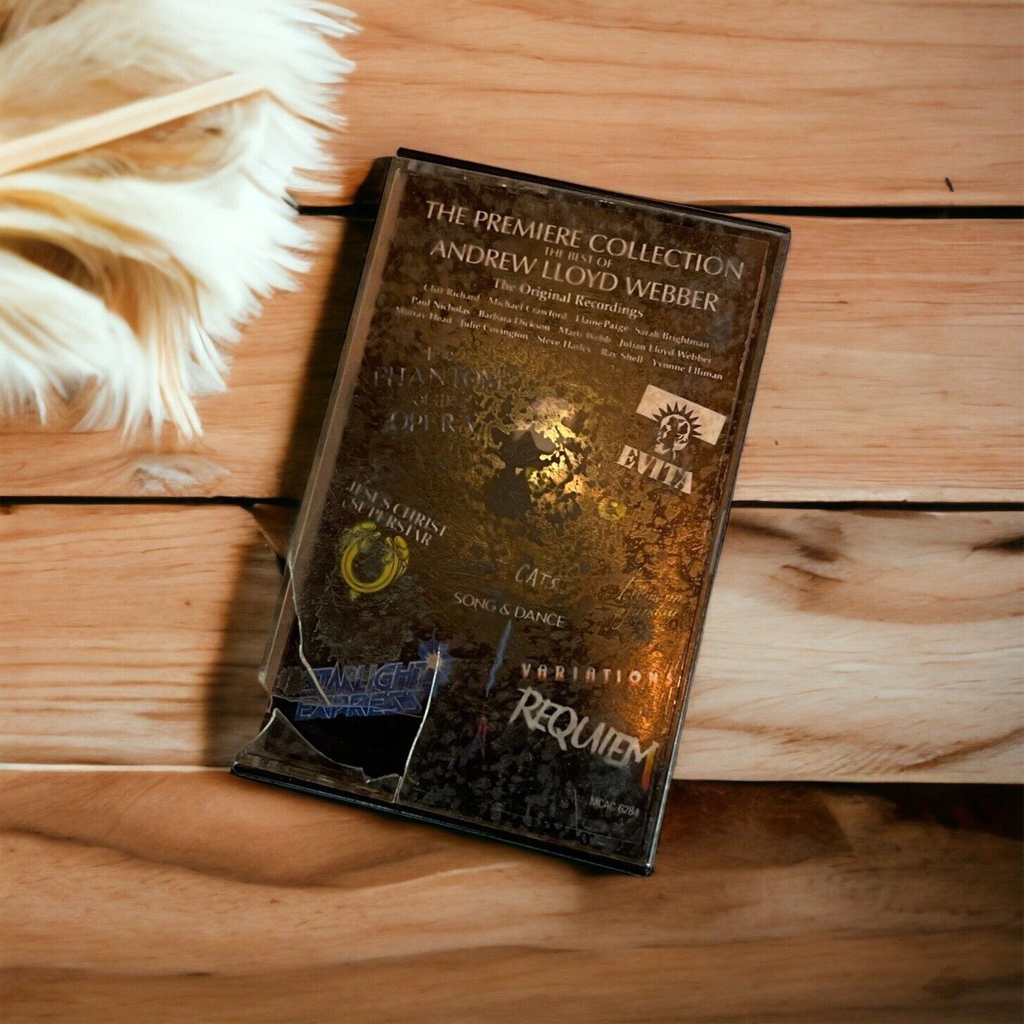 The Premiere Collection The Best of Andrew Lloyd Webber Cassette 1988