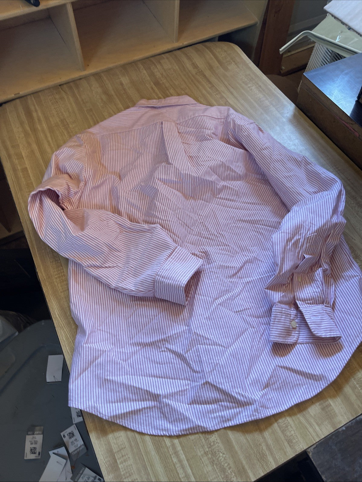 Ralph Lauren Button Down NWT Large Flesh Pony