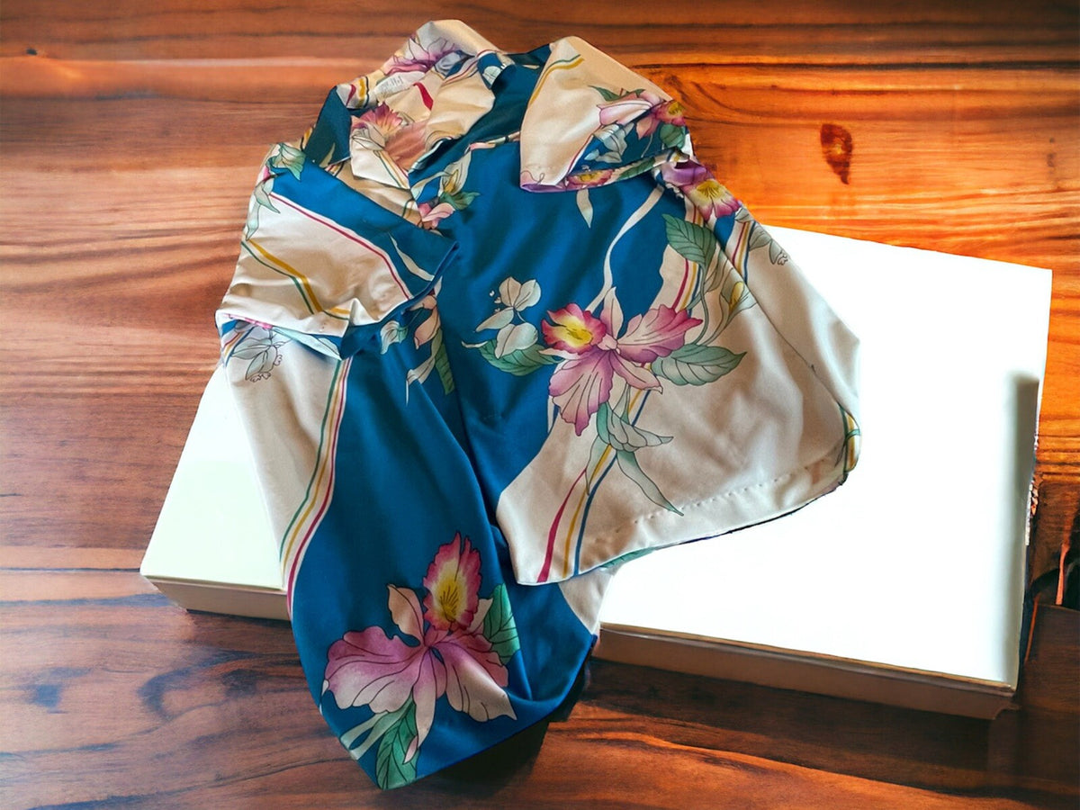 Hilo Hattie’s Hawaiian Shirt Large 1960 Or 70s