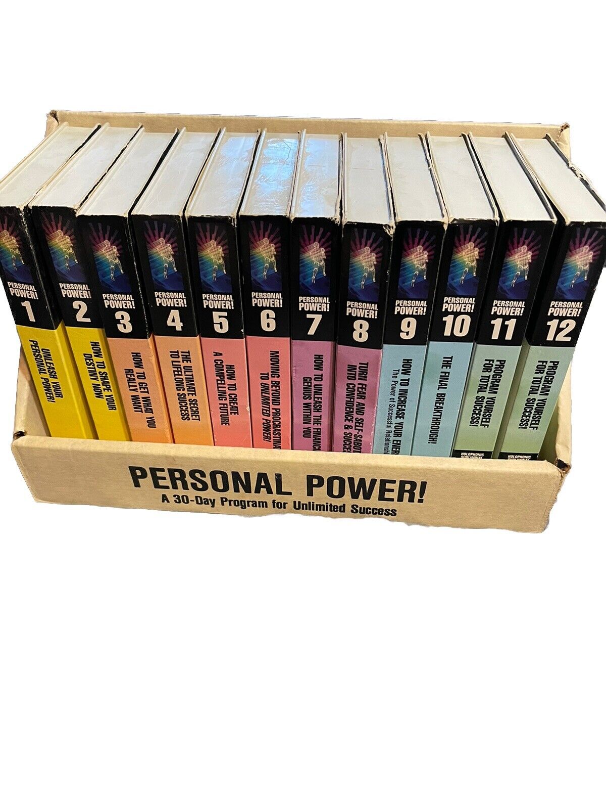 Anthony Robbins Personal Power Cassette Lot