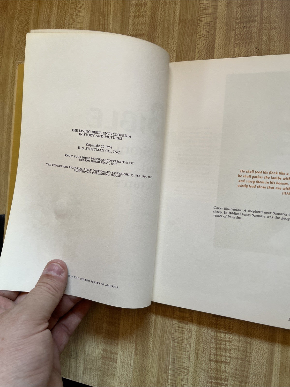 The Living Bible Encyclopedia In Story And Pictures Volume 14