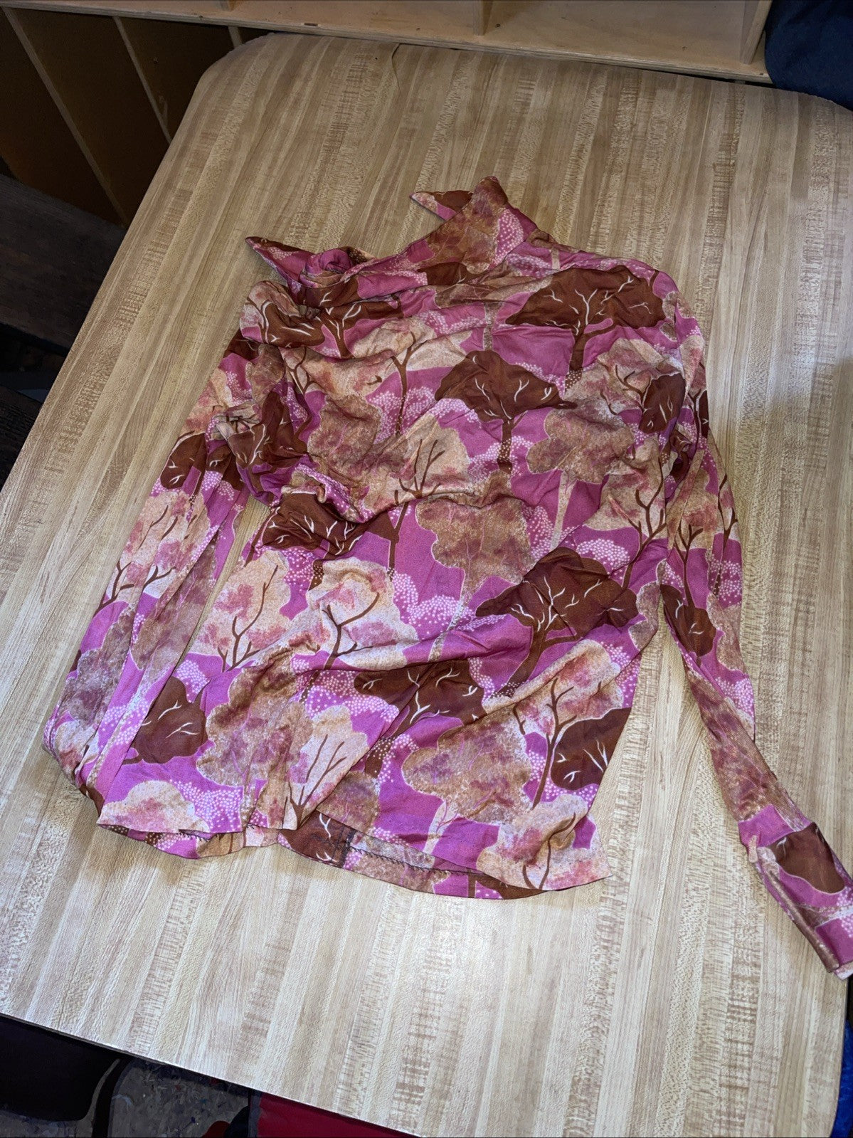 Vintage Triumph Of California Button Up Large