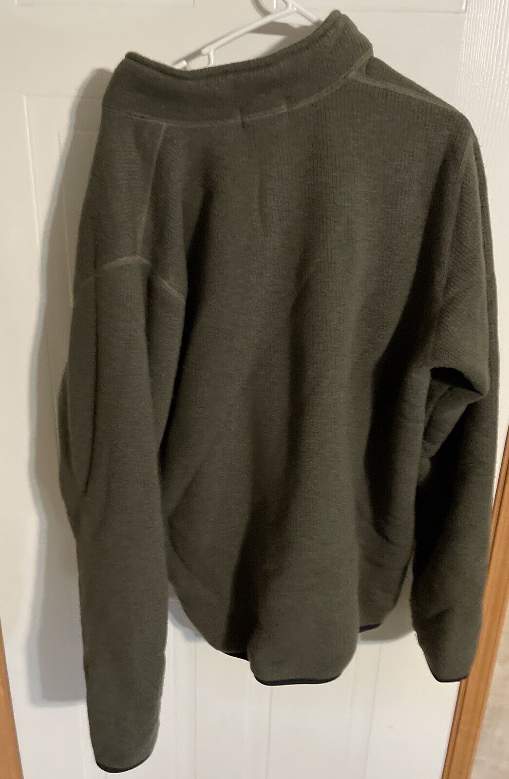 Eddie Bauer Quarter Zip Sweater XLT Heavy Duty