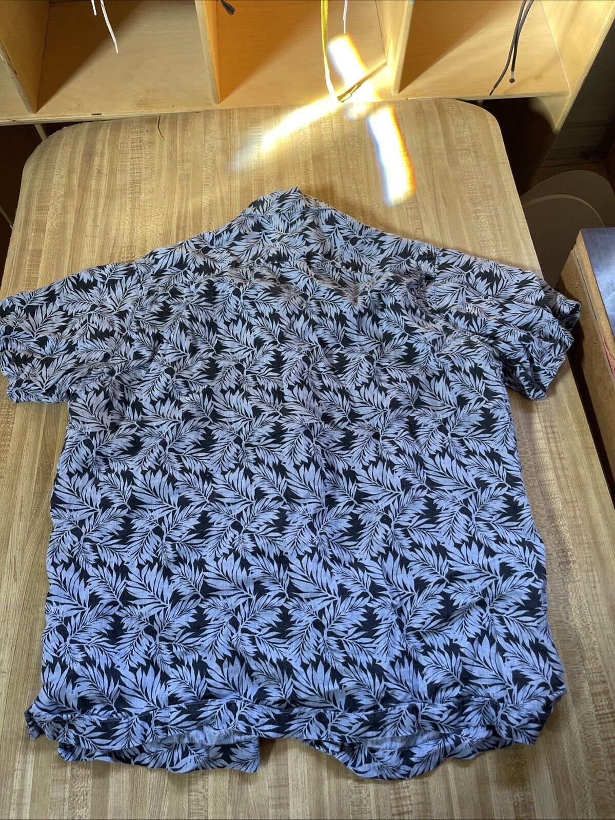 Smock Linen Shirt Large