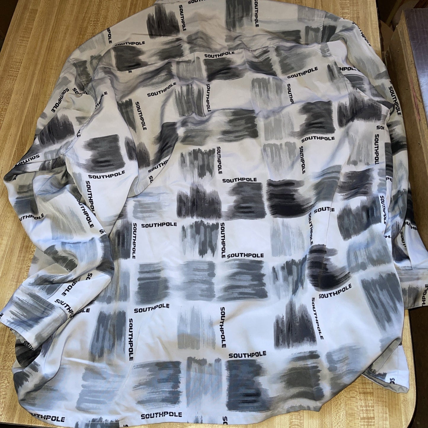 Southpole AOP Button Up Large