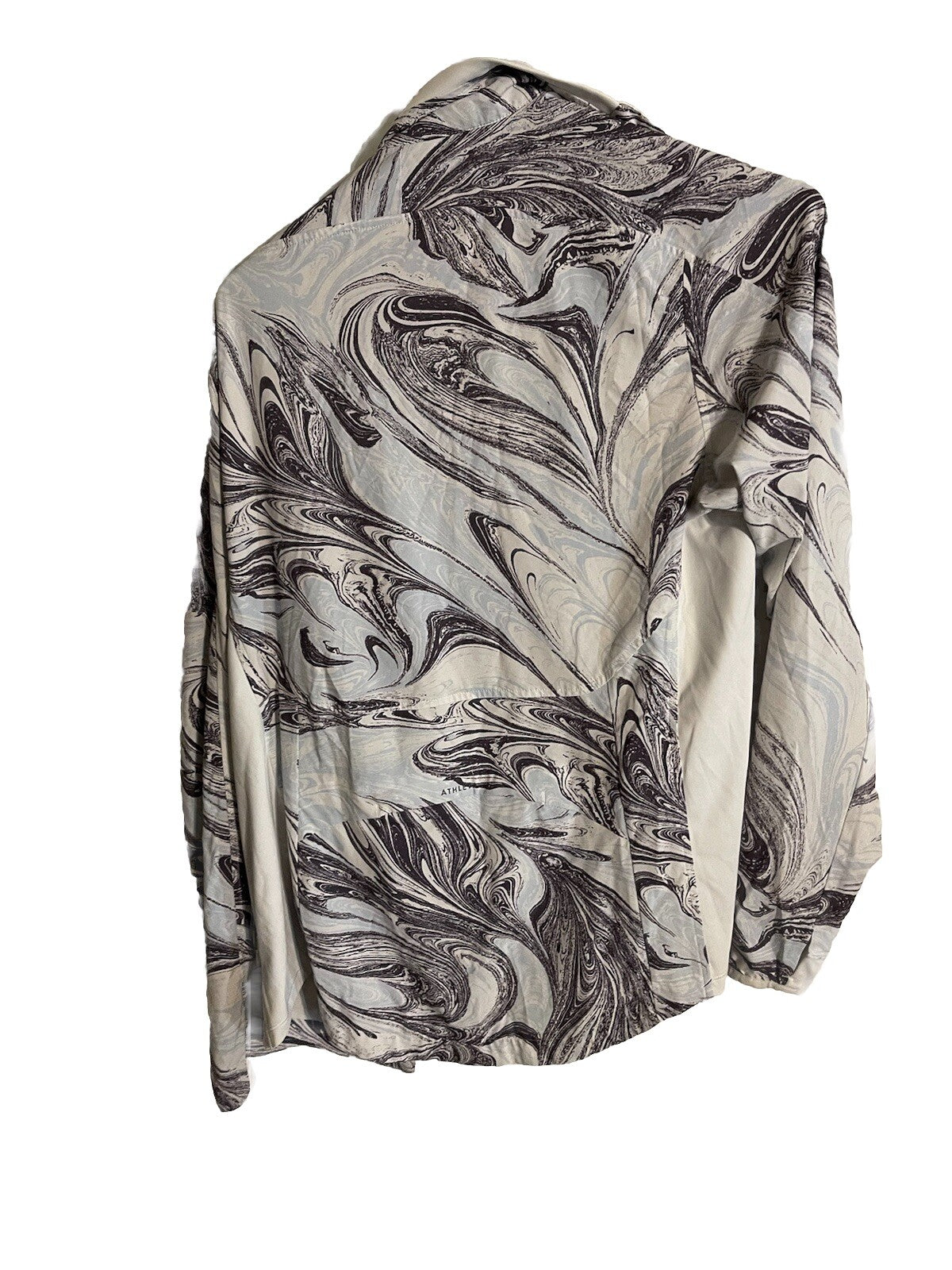 Athleta All Over Print Full Zip Large