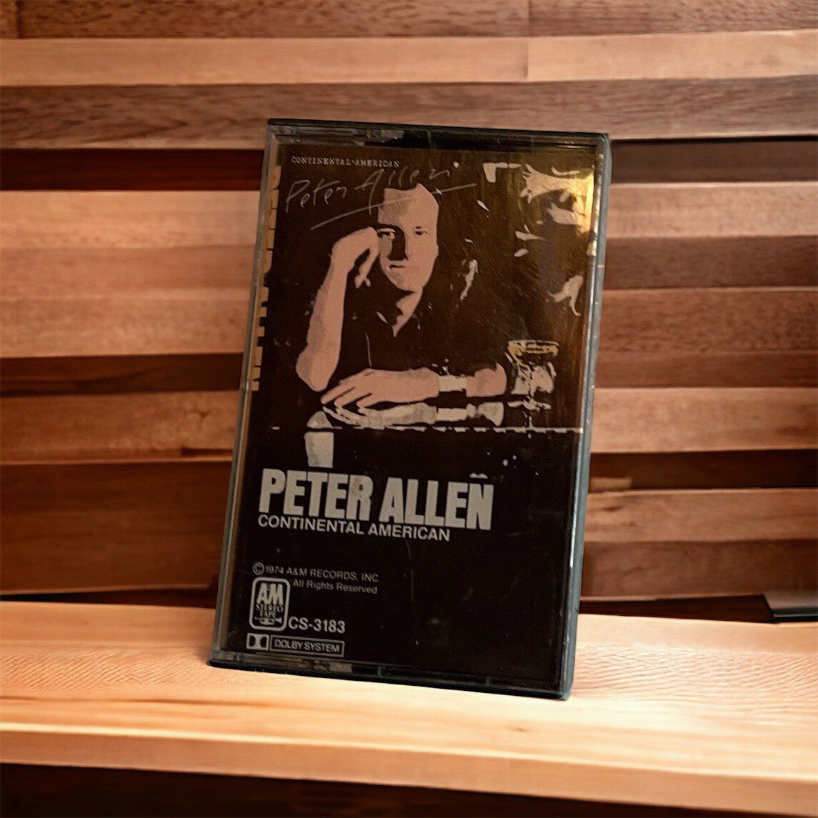 Peter Allen Continental American Cassette Tape