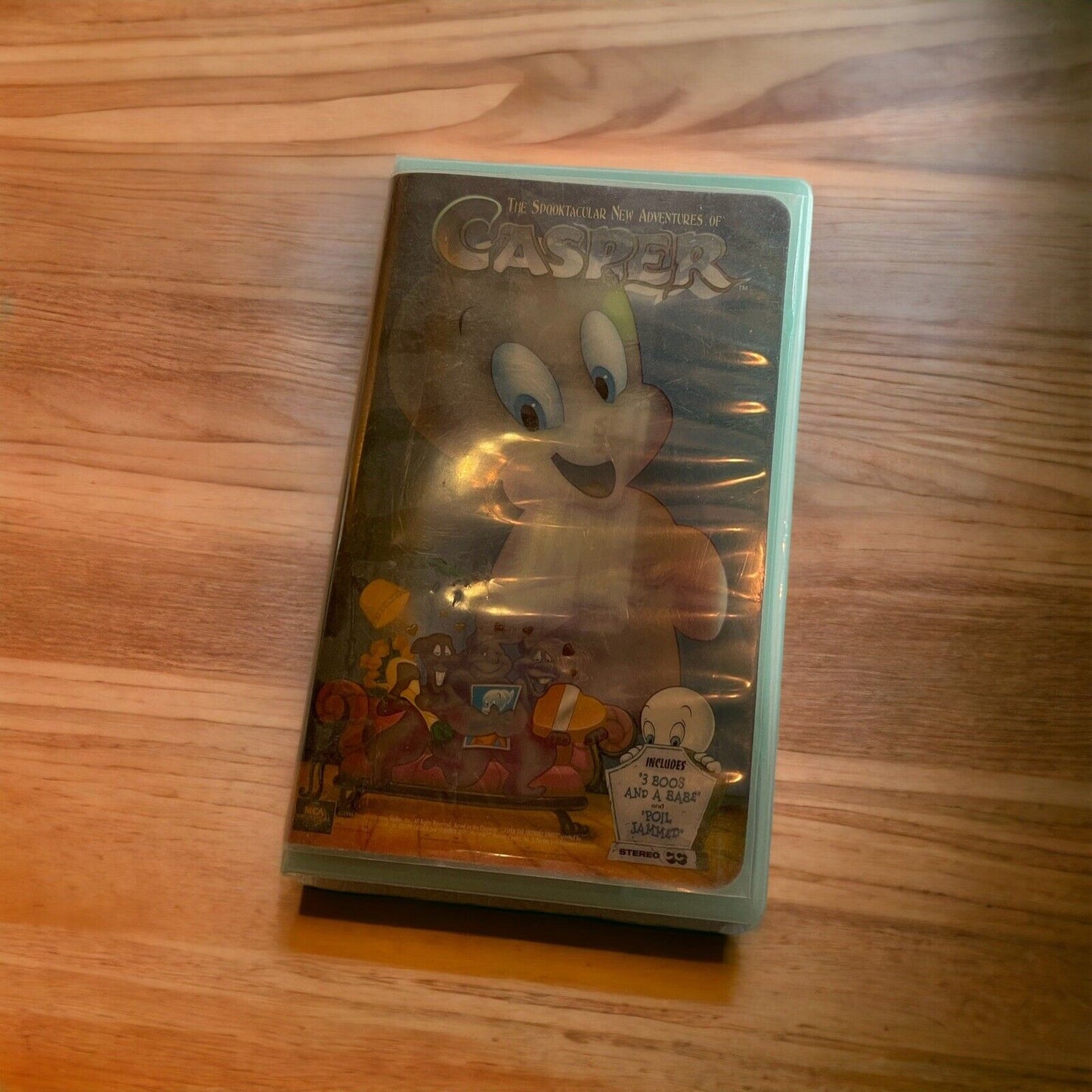 Spooktacular New Adventures of Casper, The - 3 Boos and a Babe/Poil Jammed (VHS,