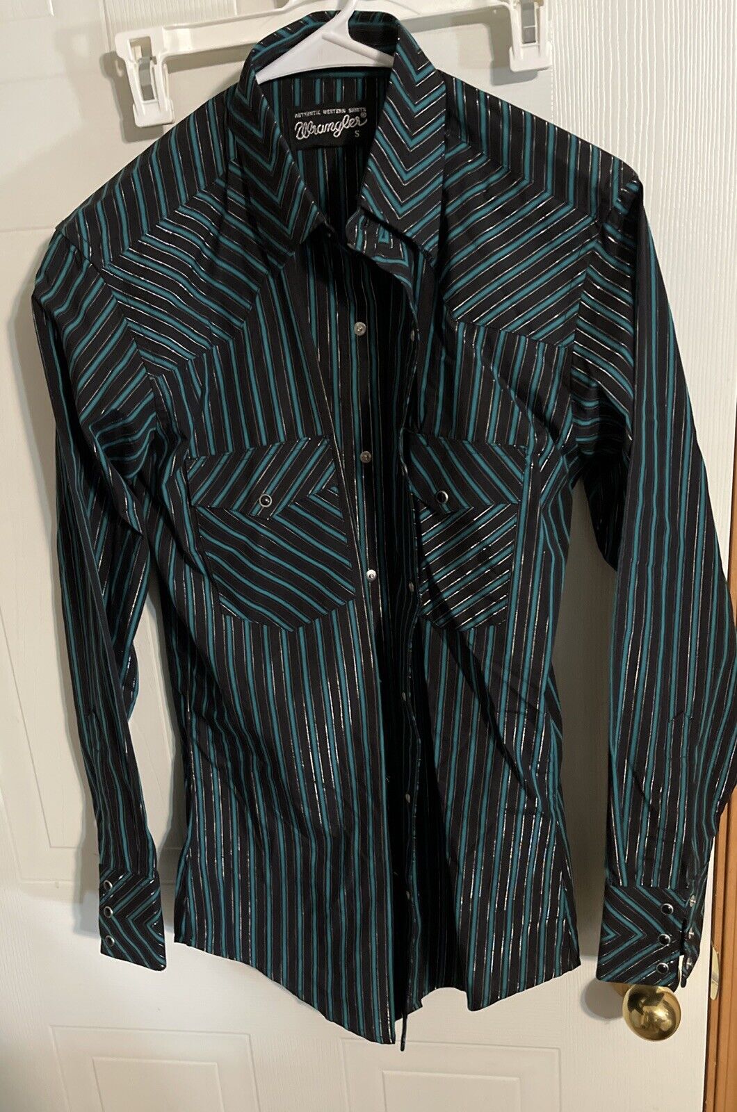 Wrangler Silver Edition Pearl Snap Small