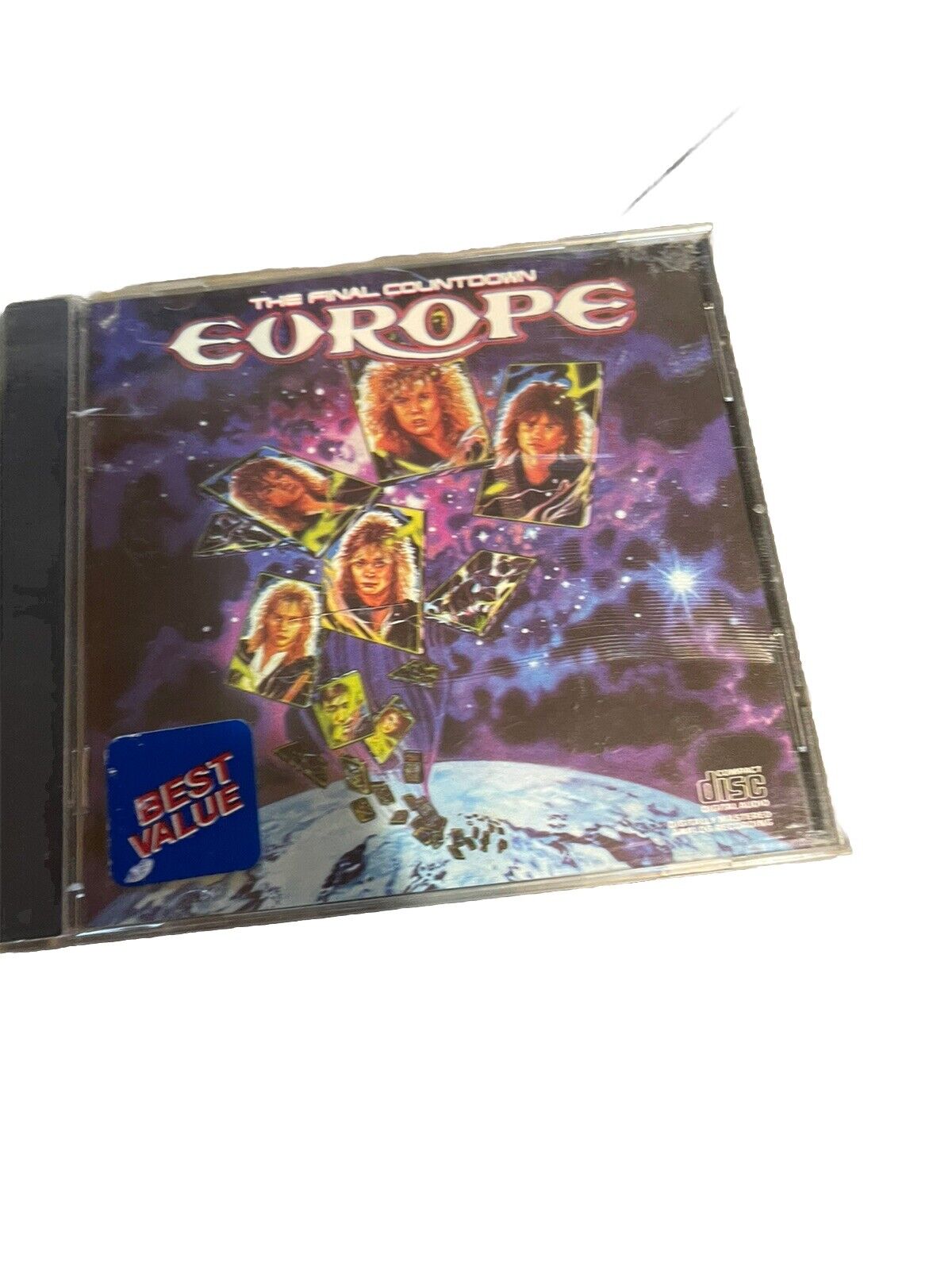 The Final Countdown by Europe (CD, Dec-1986, Epic)
