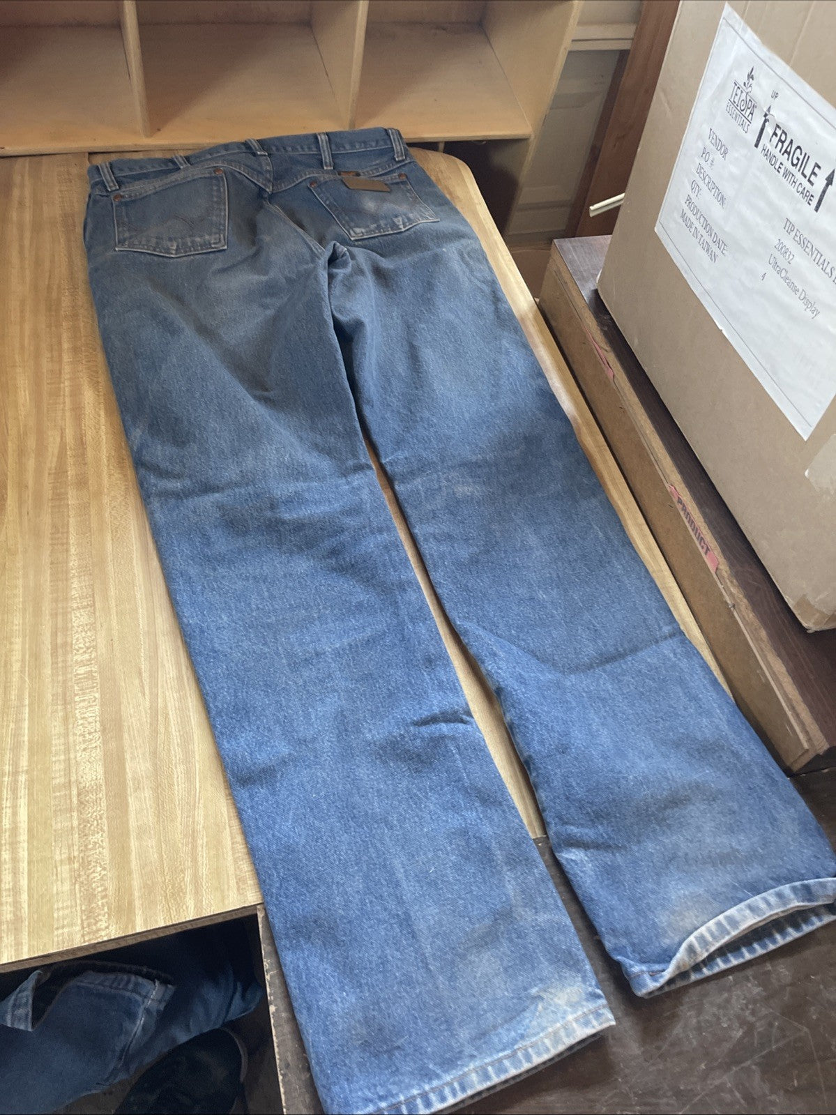 wrangler 13mwz jeans 36x36