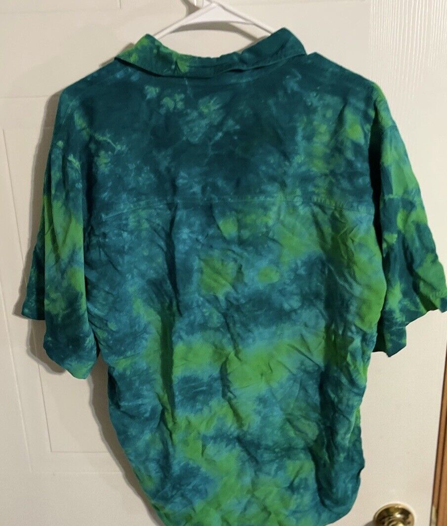 Vintage Bugle Boy Women’s Hawaiian Shirt Large