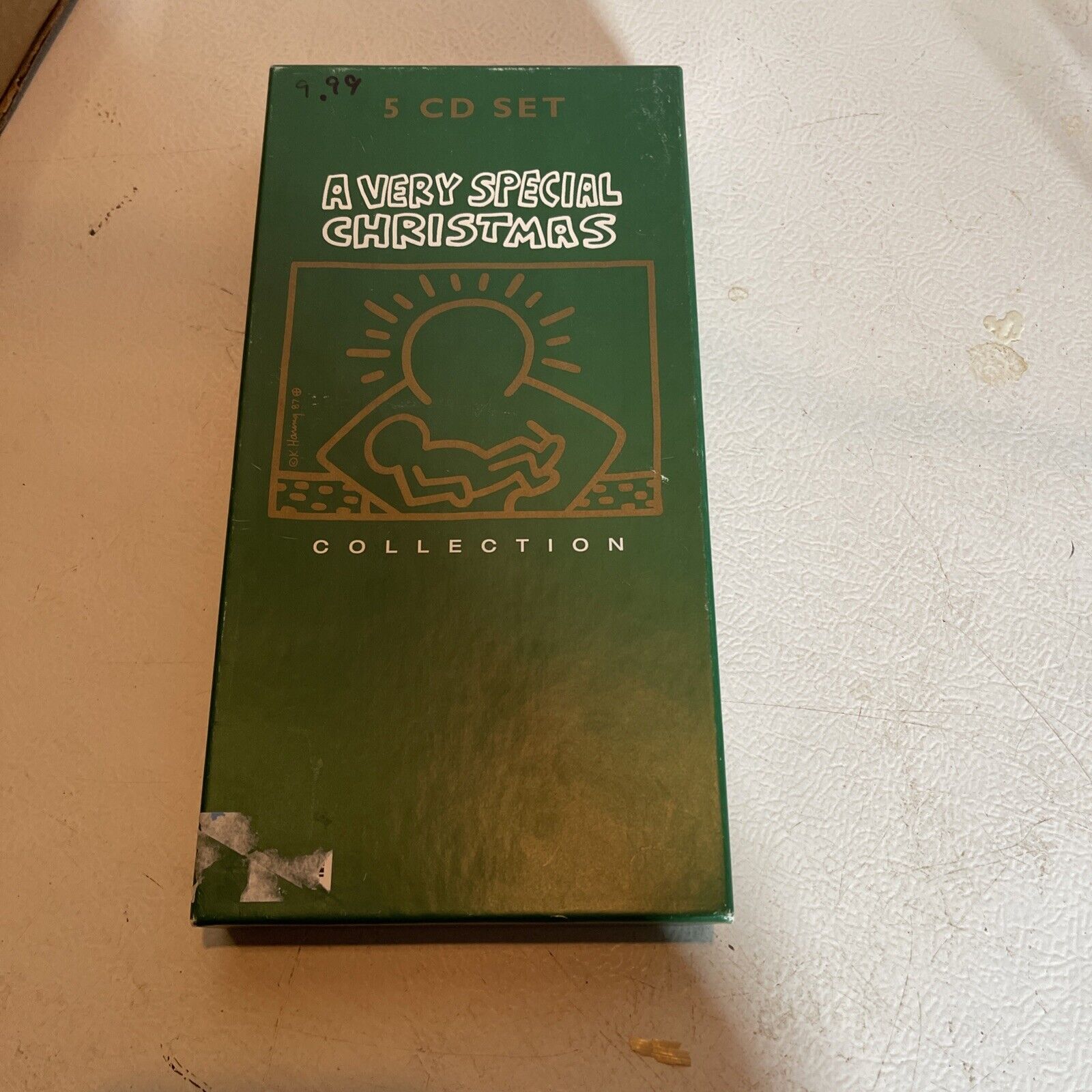 A Very Special Christmas 5 CD box set 95 Classic Christmas Songs Keith Haring