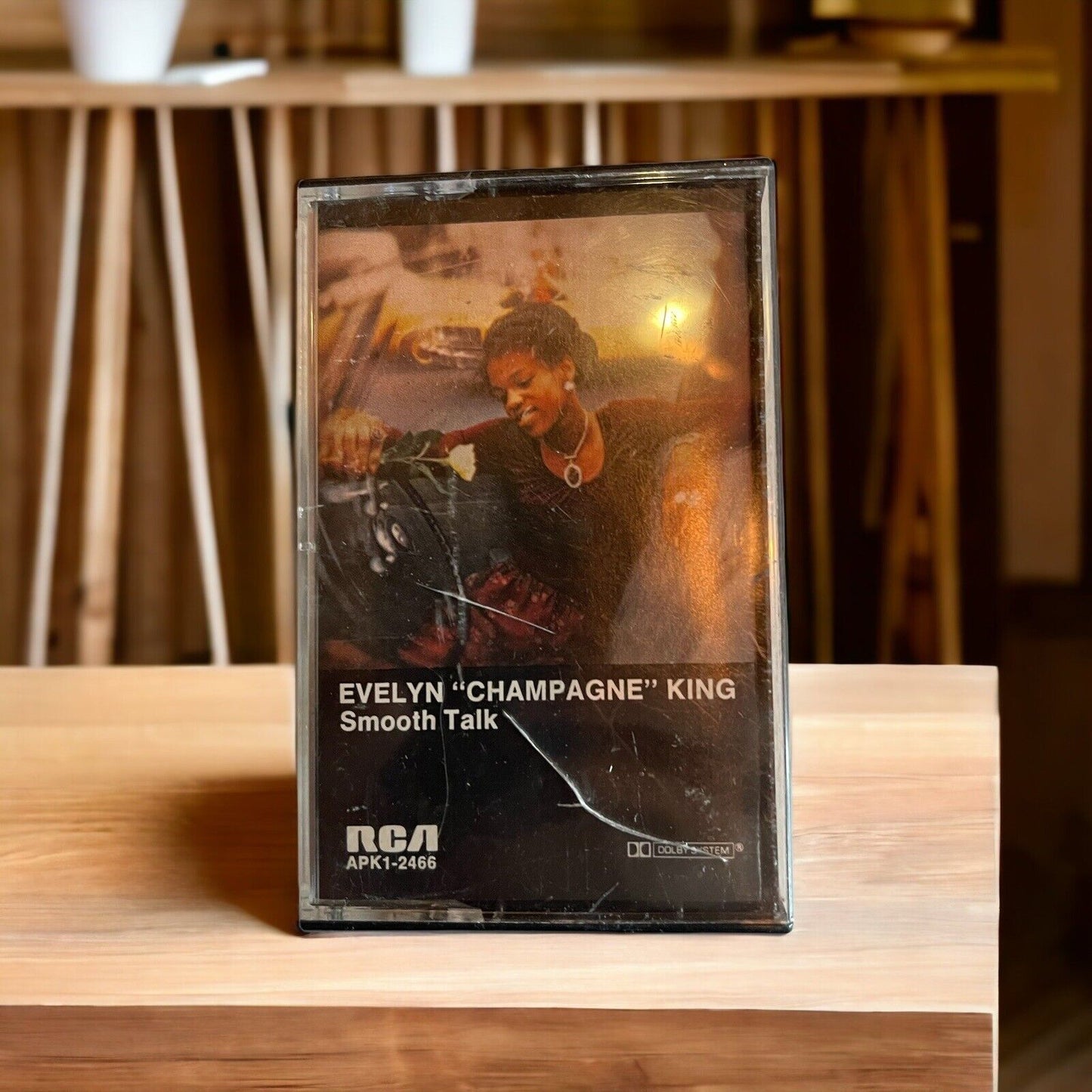 Evelyn “Champagne” King Smooth Talk Cassette Tape US Release RCA APK1-2466 Vtg