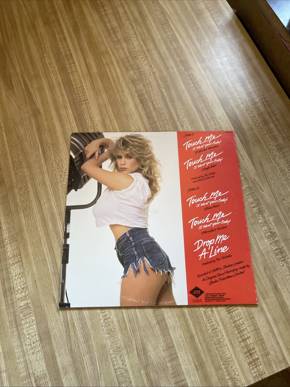 samantha fox touch me vinyl