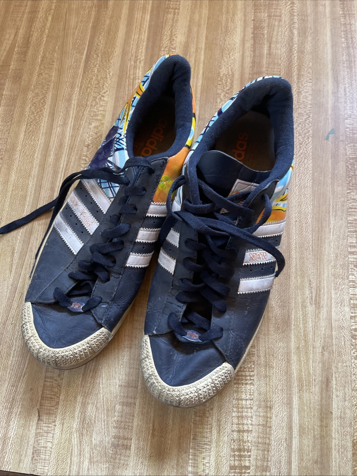 Adidas New York City Super All Star 2006 Half Shells Size 13