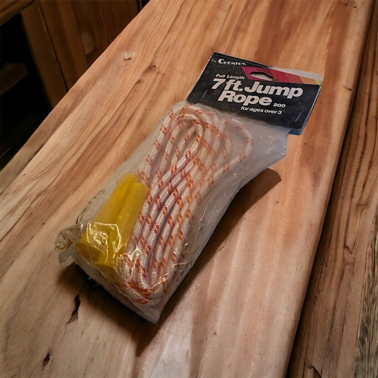 Vintage 1985 Chemtoy 7 Ft Jump Rope