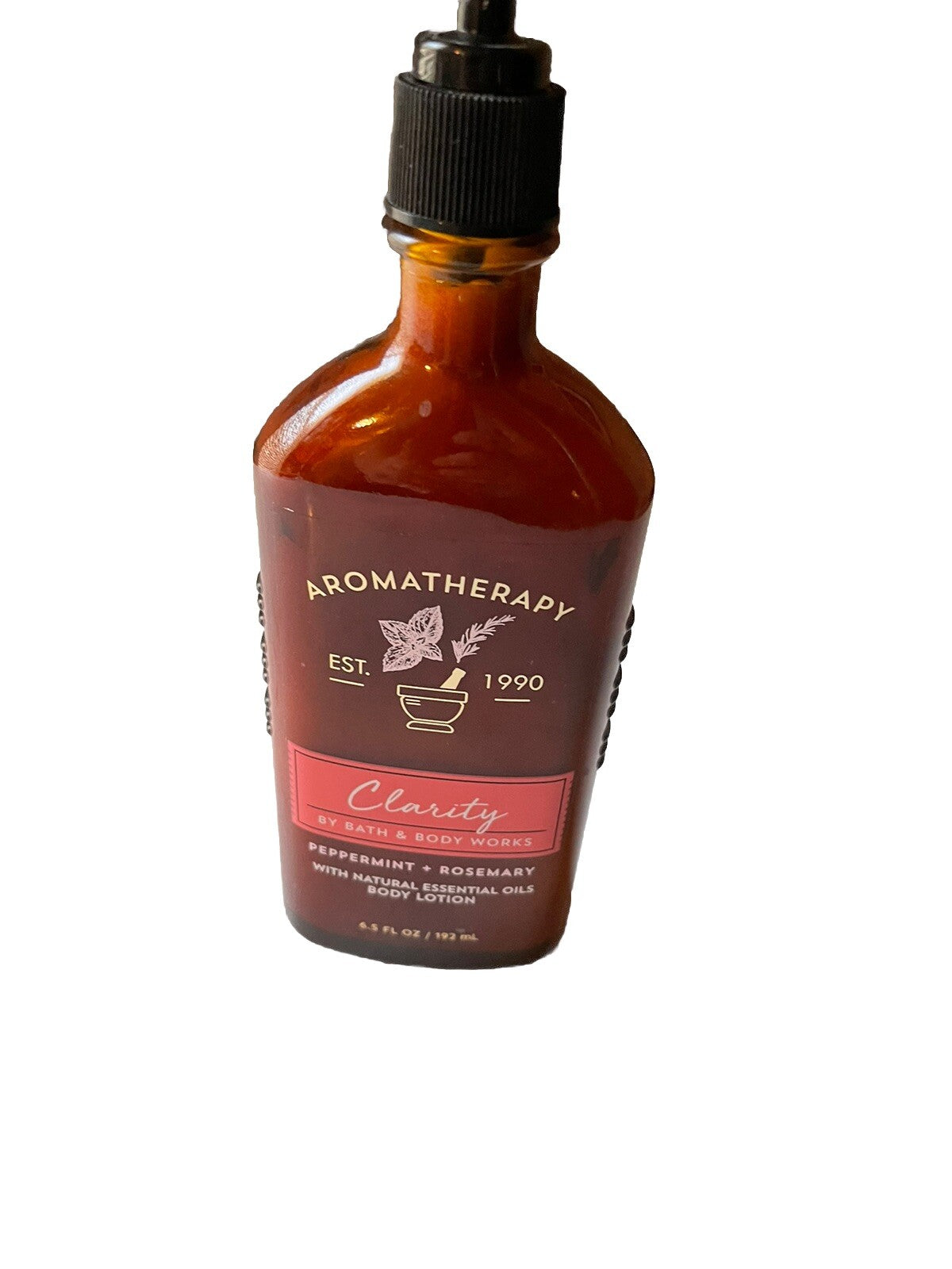 Bath Body Works AROMATHERAPY CLARITY PEPPERMINT essential oils lotion RARE READ