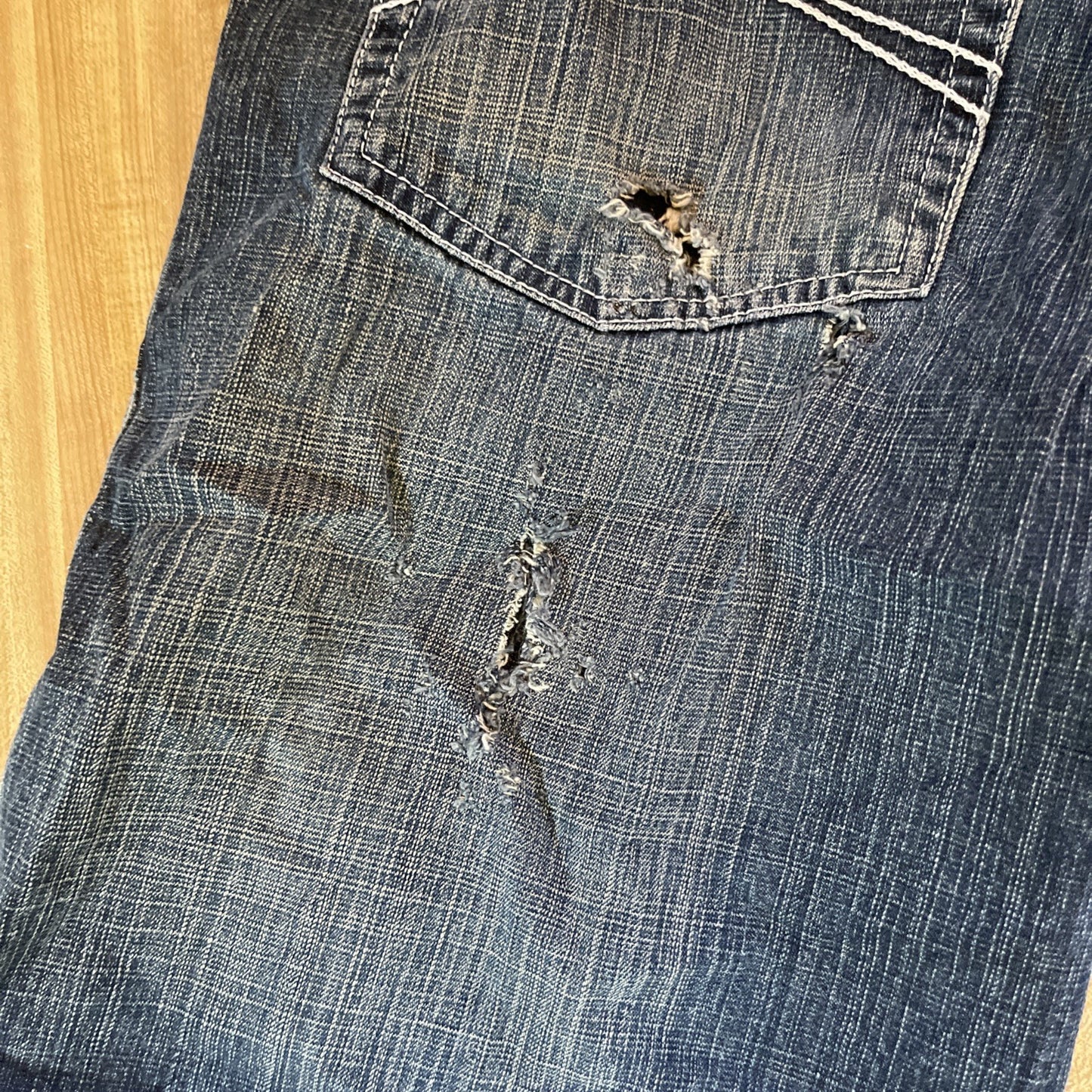 Stylo DNM Engineering Jorts 34 Distressed