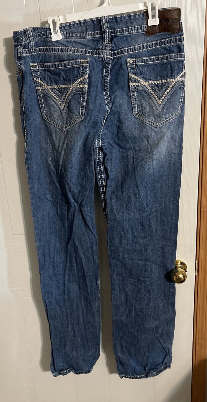 Rock & Roll Cowboy Denim Jeans Double Barrel Straight 36x38
